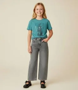 Camiseta Infantil com Estampa de Wicked Elphaba - Tam 5 a 14 Anos