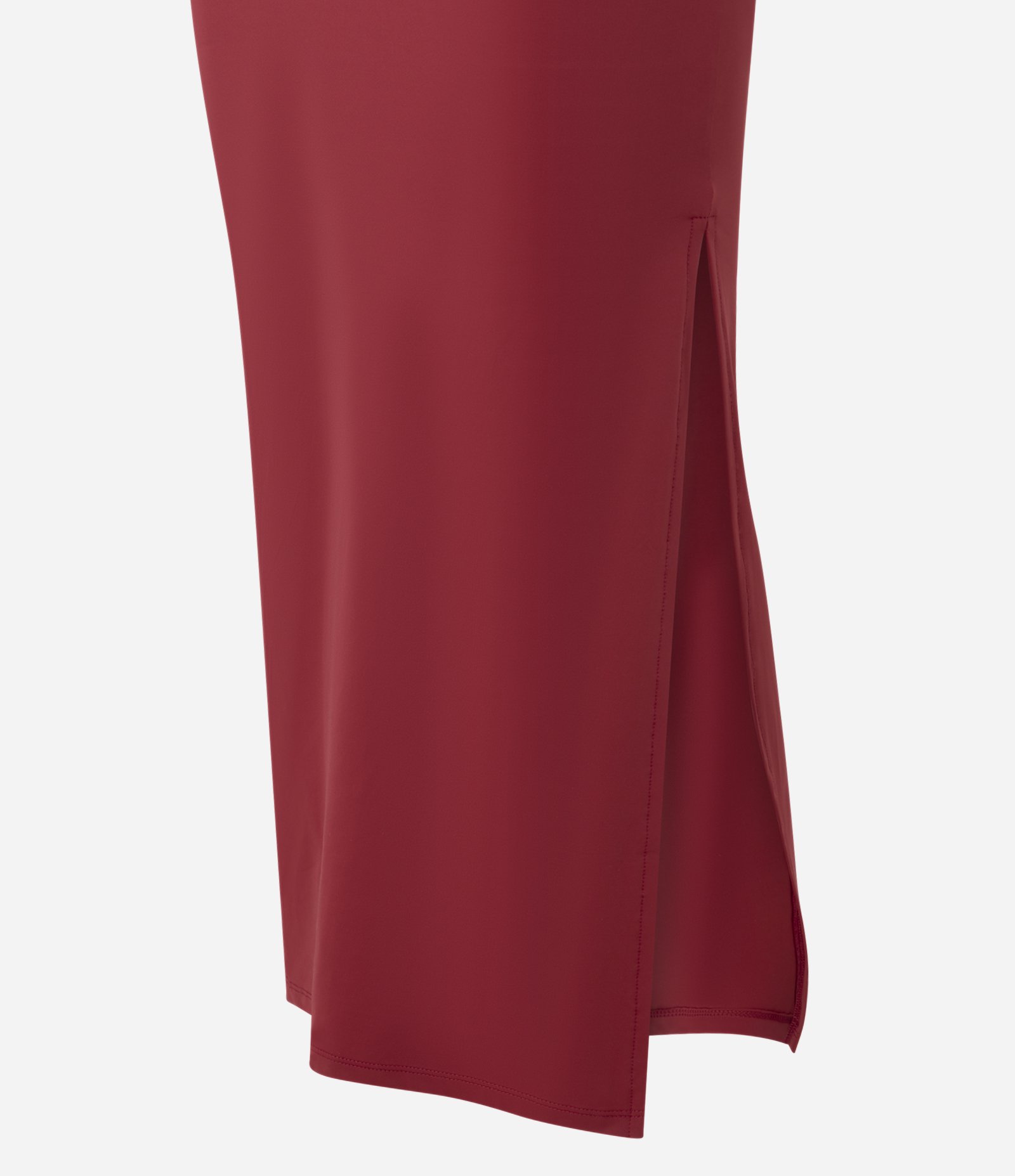 Vestido Midi com Alças Cruzadas nas Costas Vermelho 5