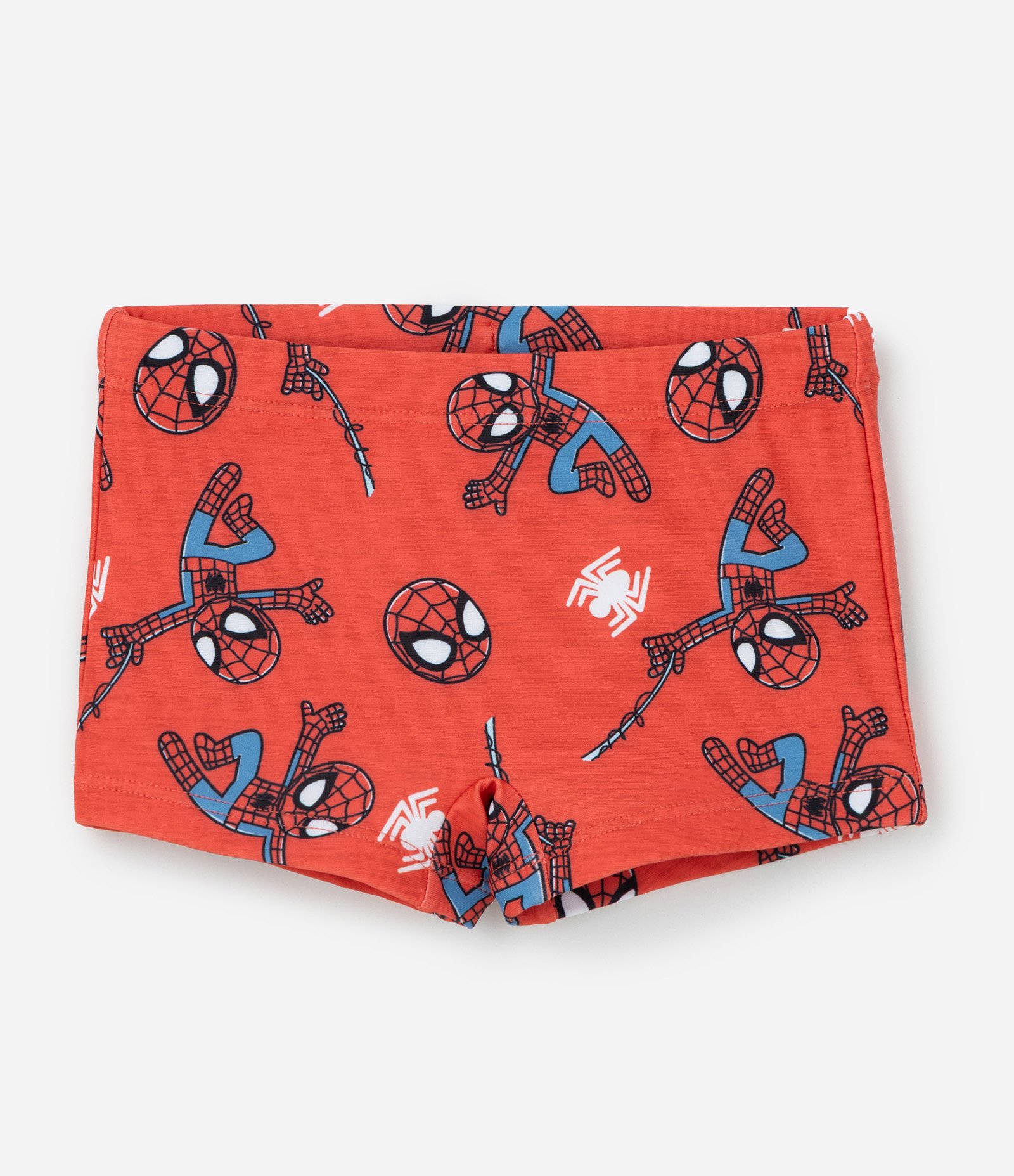 Conjunto Infantil Praia Homem Aranha com Proteção UV – Tam 1 a 4 Anos Azul/Vermelho 4