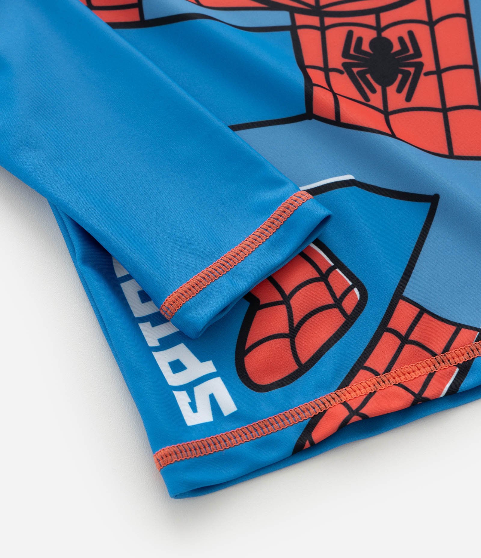 Conjunto Infantil Praia Homem Aranha com Proteção UV – Tam 1 a 4 Anos Azul/Vermelho 7