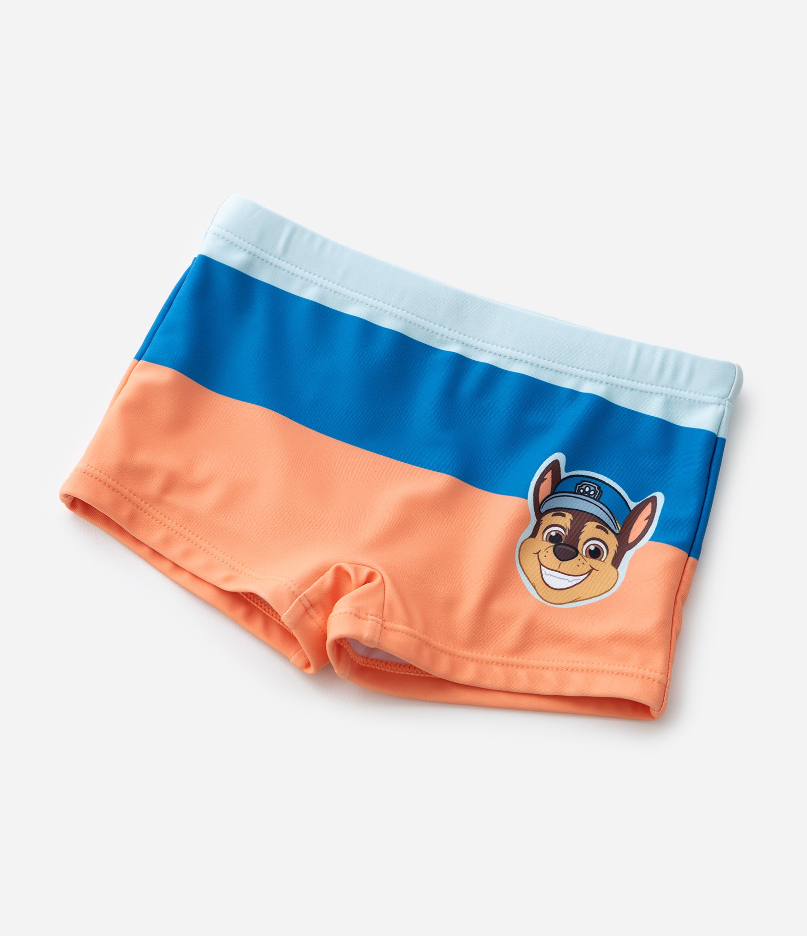 Conjunto Praia Infantil com Proteção UV Chase Patrulha Canina – Tam 6 Meses a 4 Anos Azul/Laranja 11