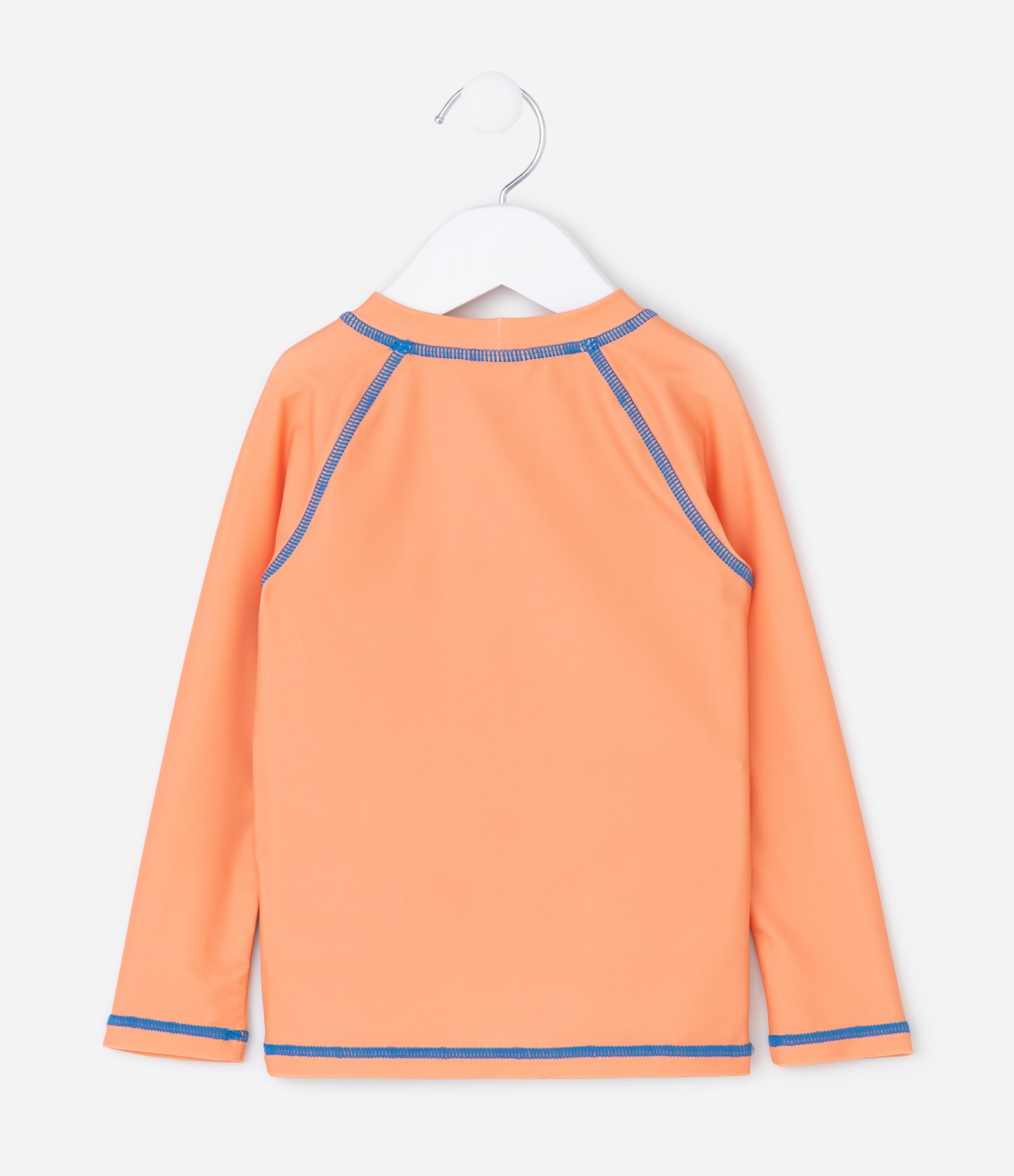 Conjunto Praia Infantil com Proteção UV Chase Patrulha Canina – Tam 6 Meses a 4 Anos Azul/Laranja 4