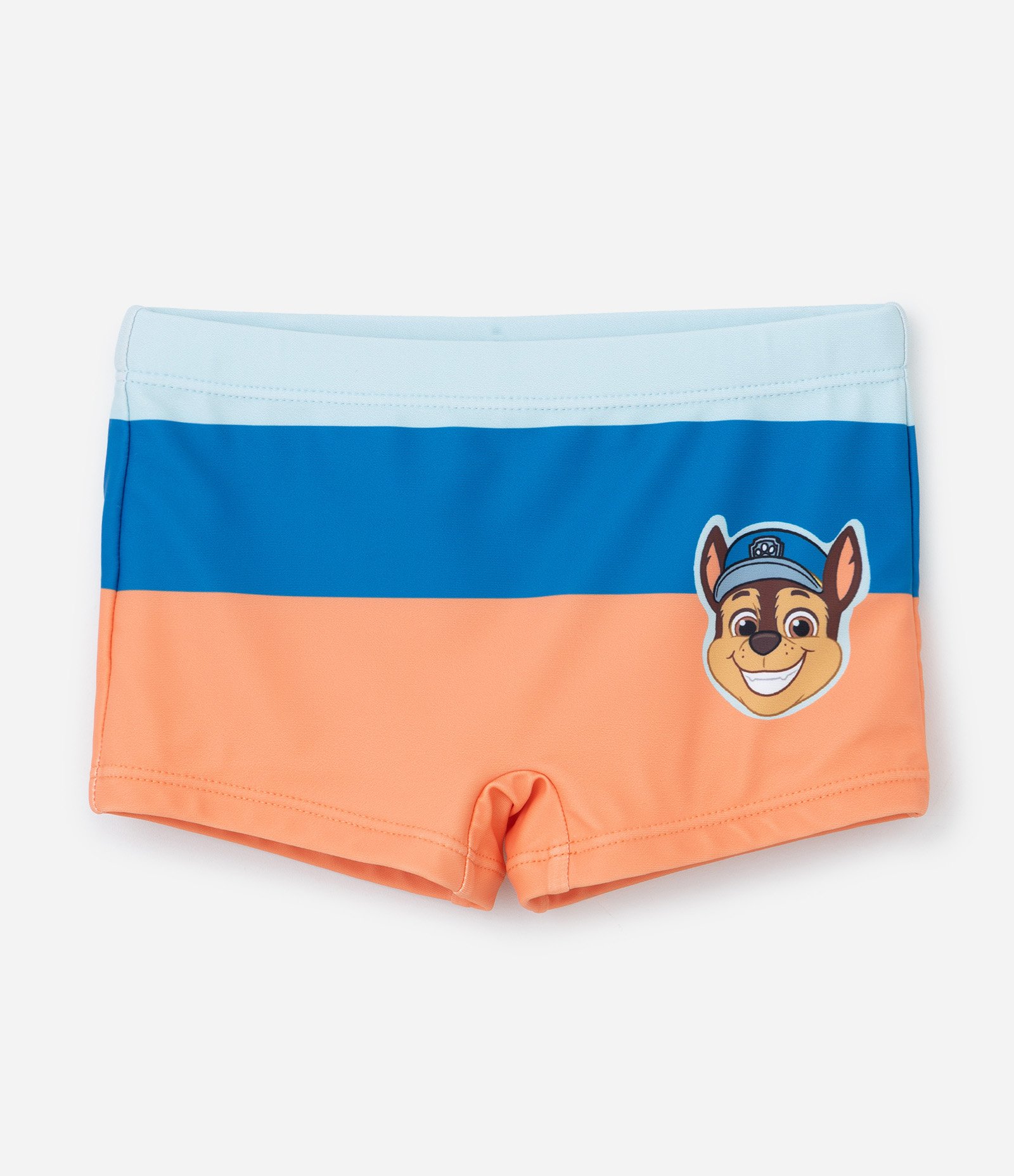 Conjunto Praia Infantil com Proteção UV Chase Patrulha Canina – Tam 6 Meses a 4 Anos Azul/Laranja 5