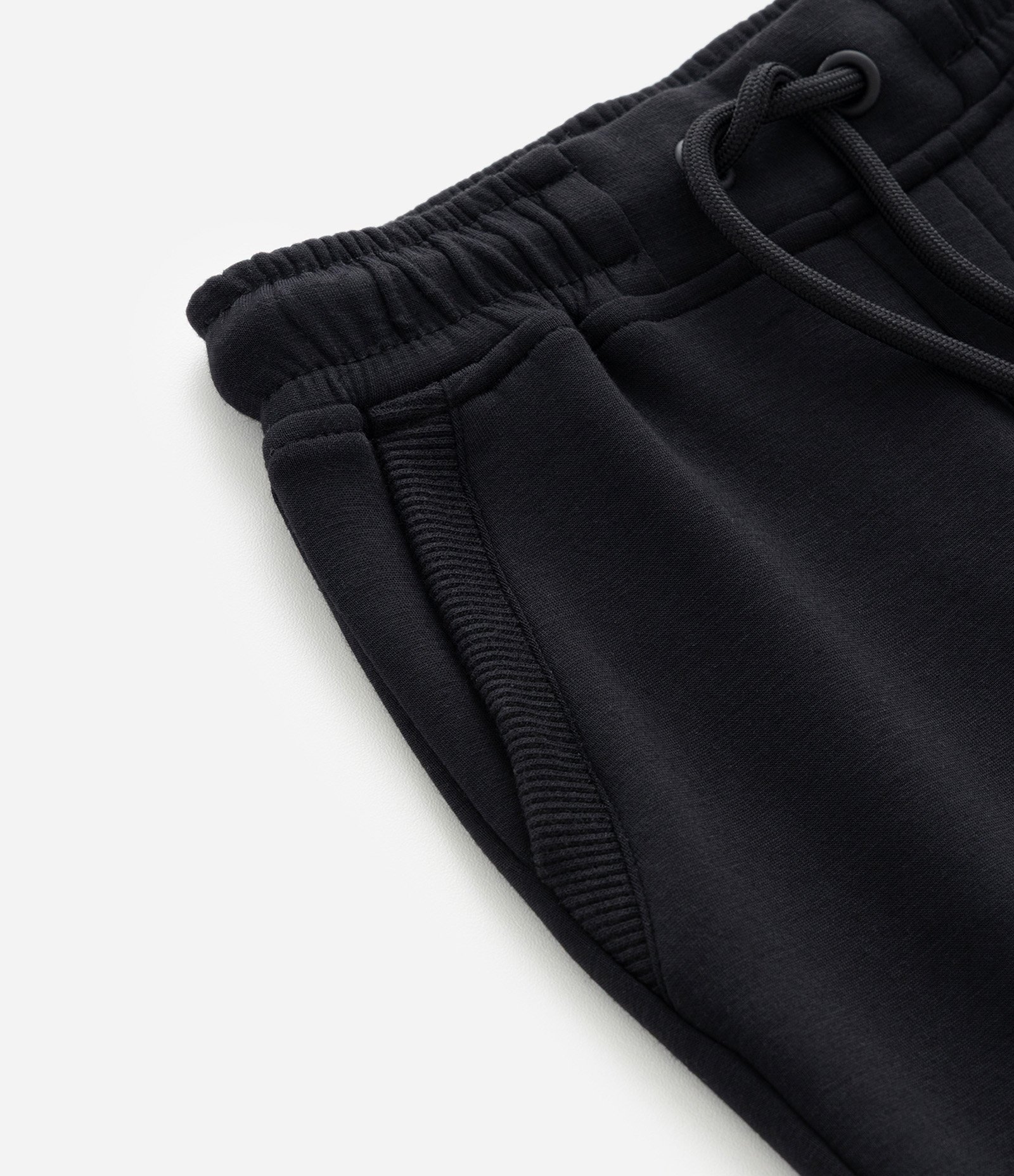 Calça Infantil com Cordão Ajustável - Tam RN a 18 Meses Preto 5