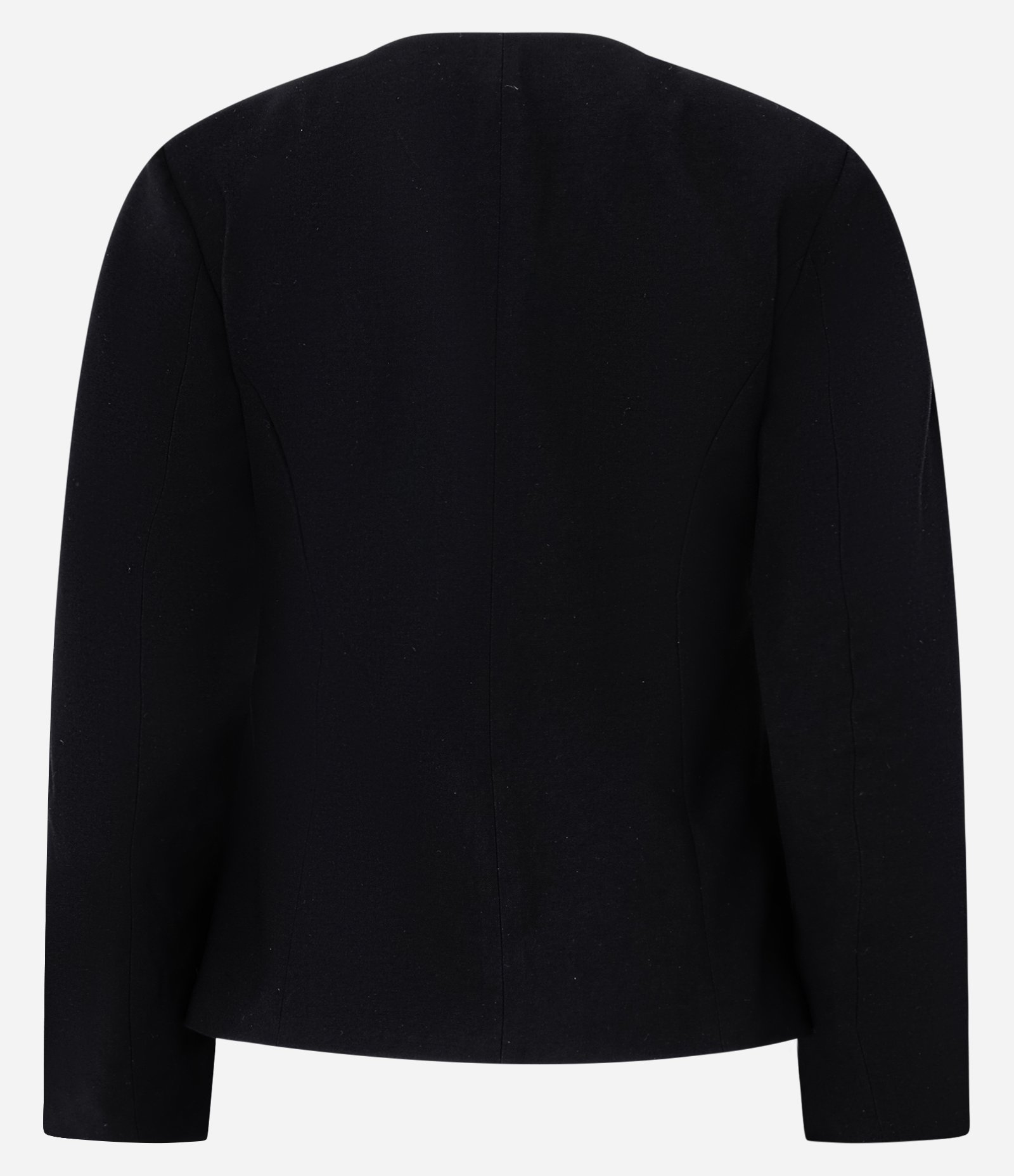 Blazer Alfaiatado com Corte Acinturado e Mangas Balloon Preto 7