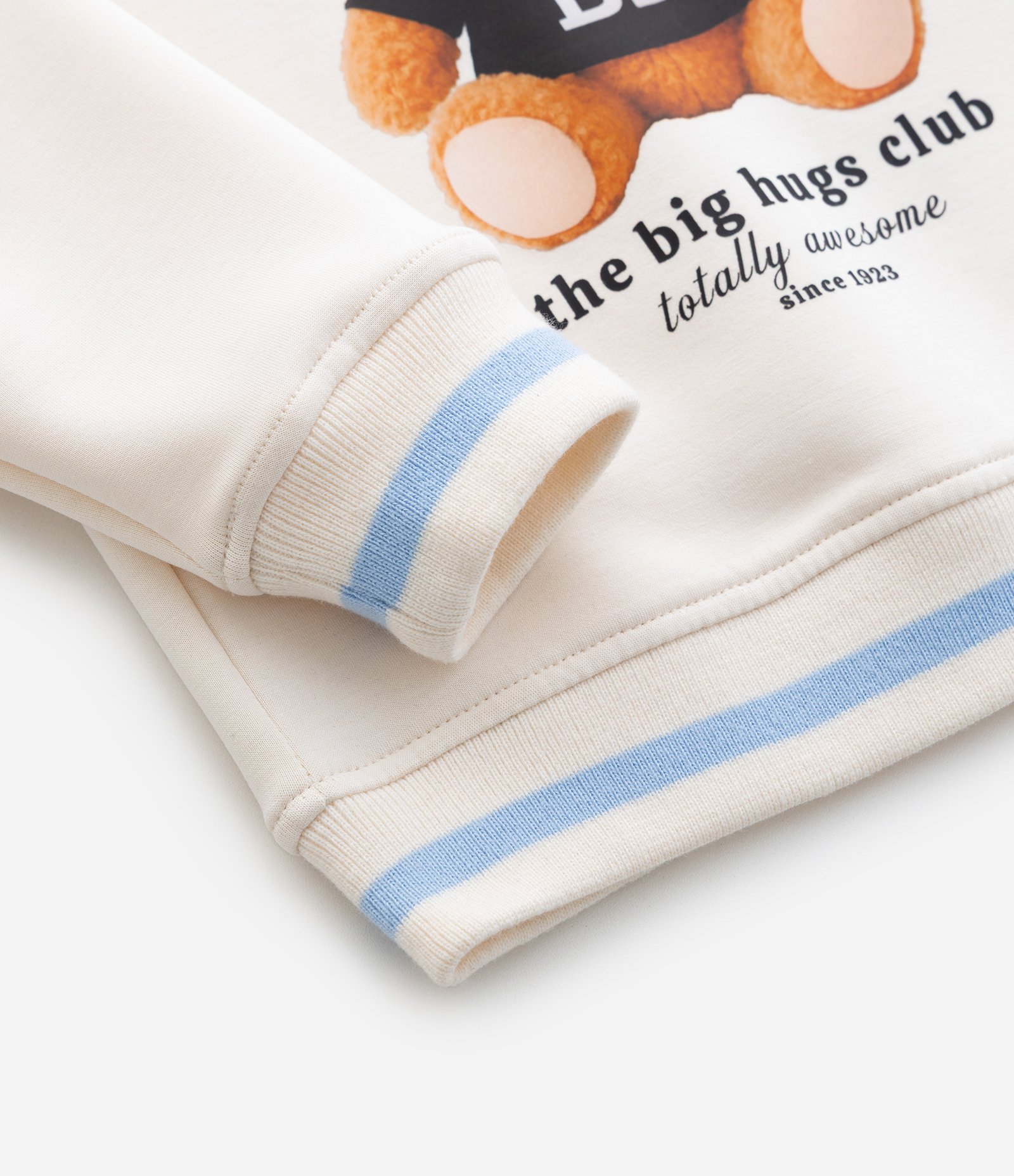 Casaco Infantil com Estampa de Urso – Tam 1 a 5/6 Anos Off White 5