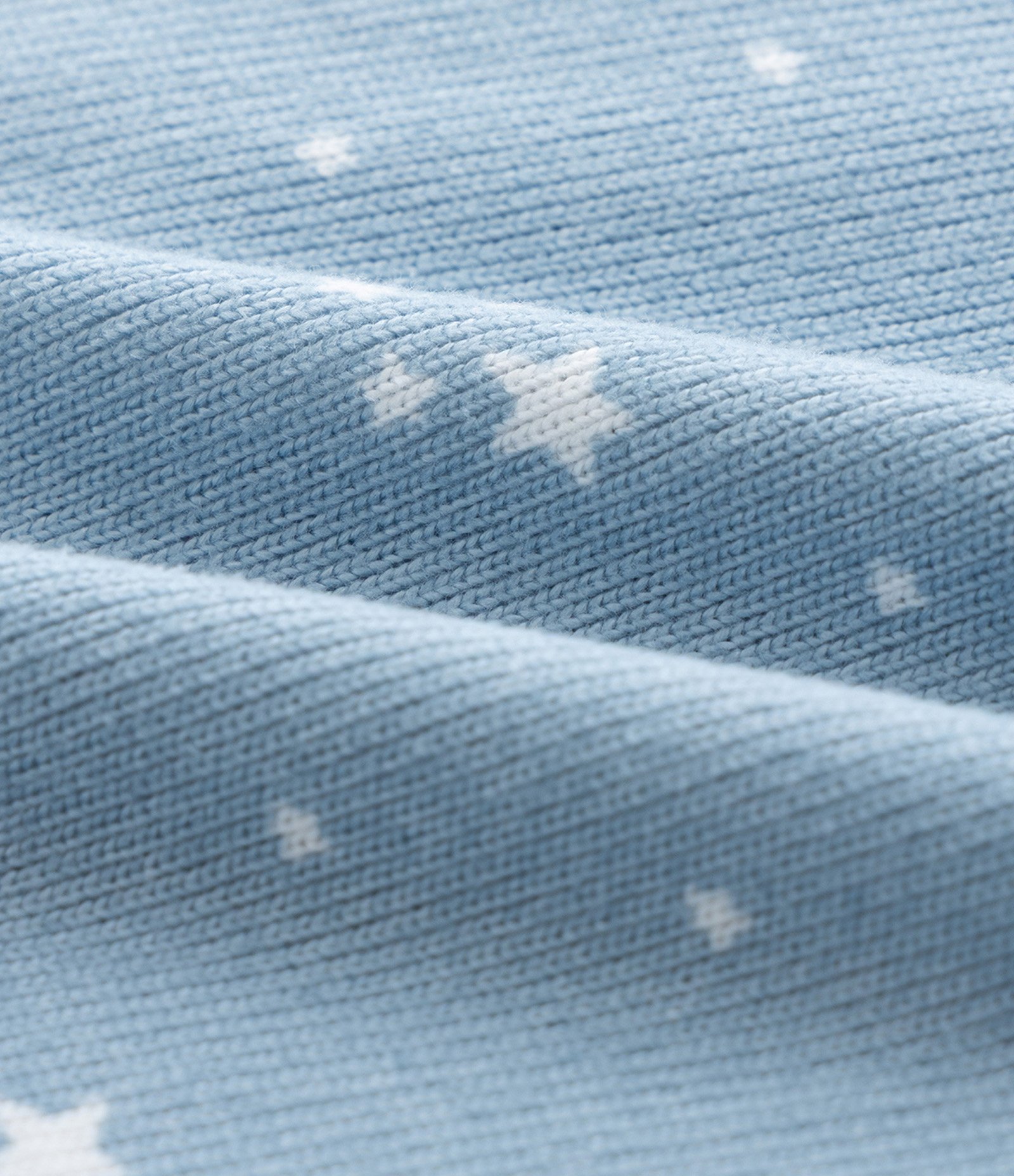 Macaquinho Infantil em Moletinho com Estampa de Estrelas – Tam 0 a 18 Meses Azul 5