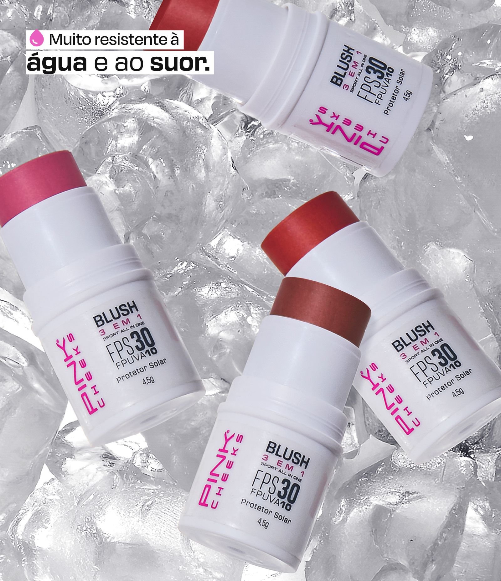 Blush Sport All In One FPS 30 FPUVA 10 Pink Cheeks Bronze 5