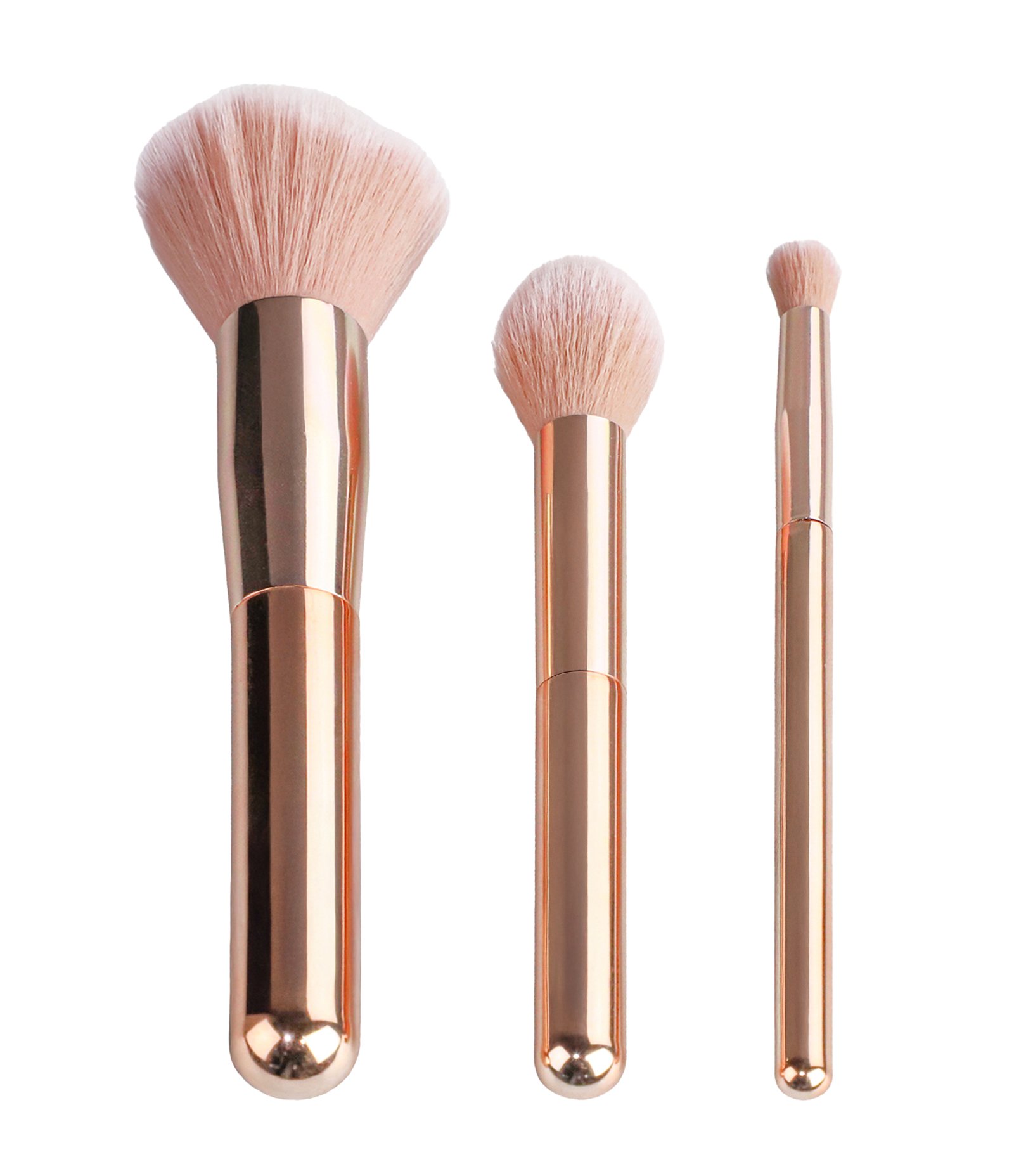 Kit Pinceis De Maquiagem Com Estojo Glow Alchemia Glow 2