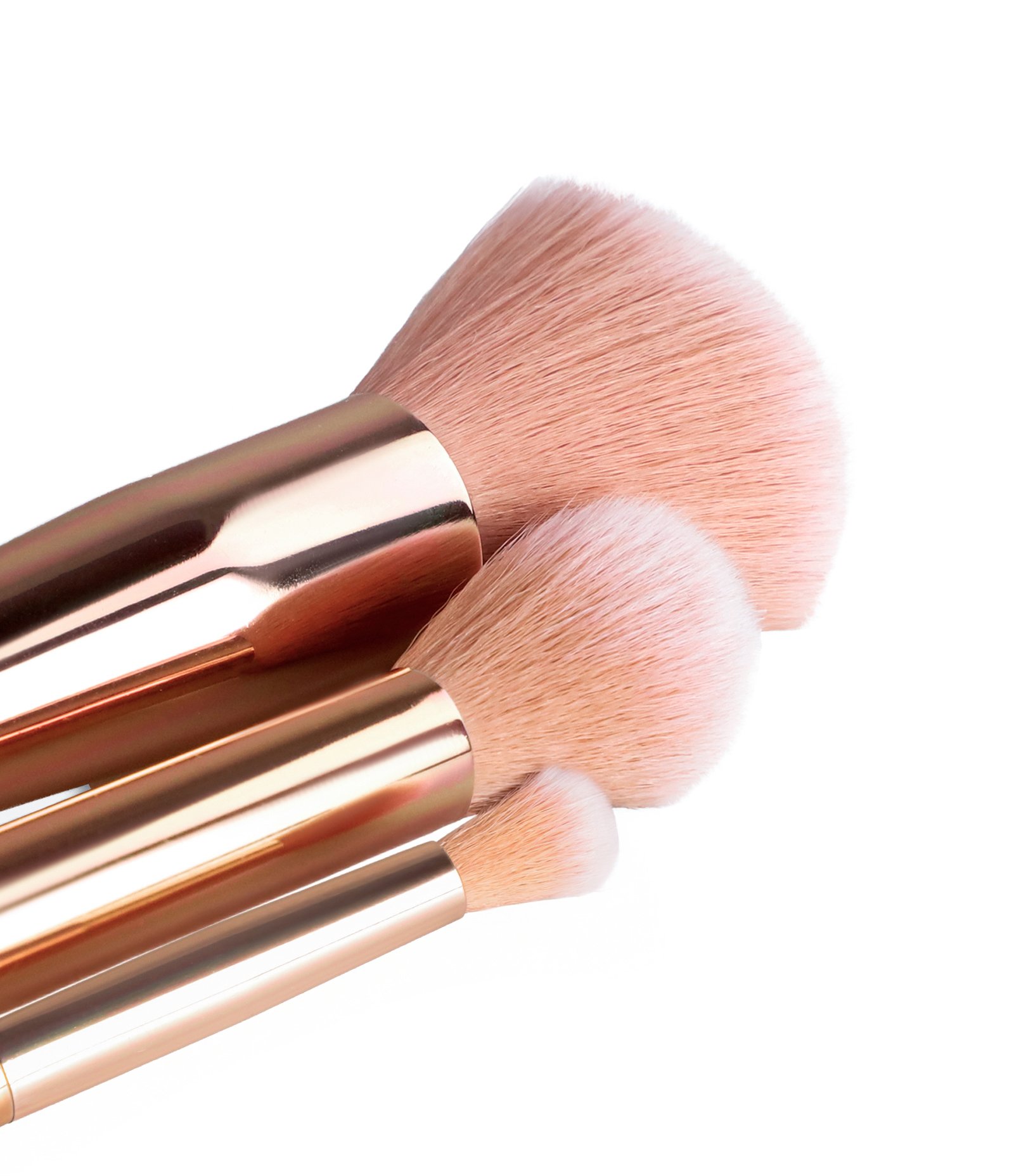 Kit Pinceis De Maquiagem Com Estojo Glow Alchemia Glow 3