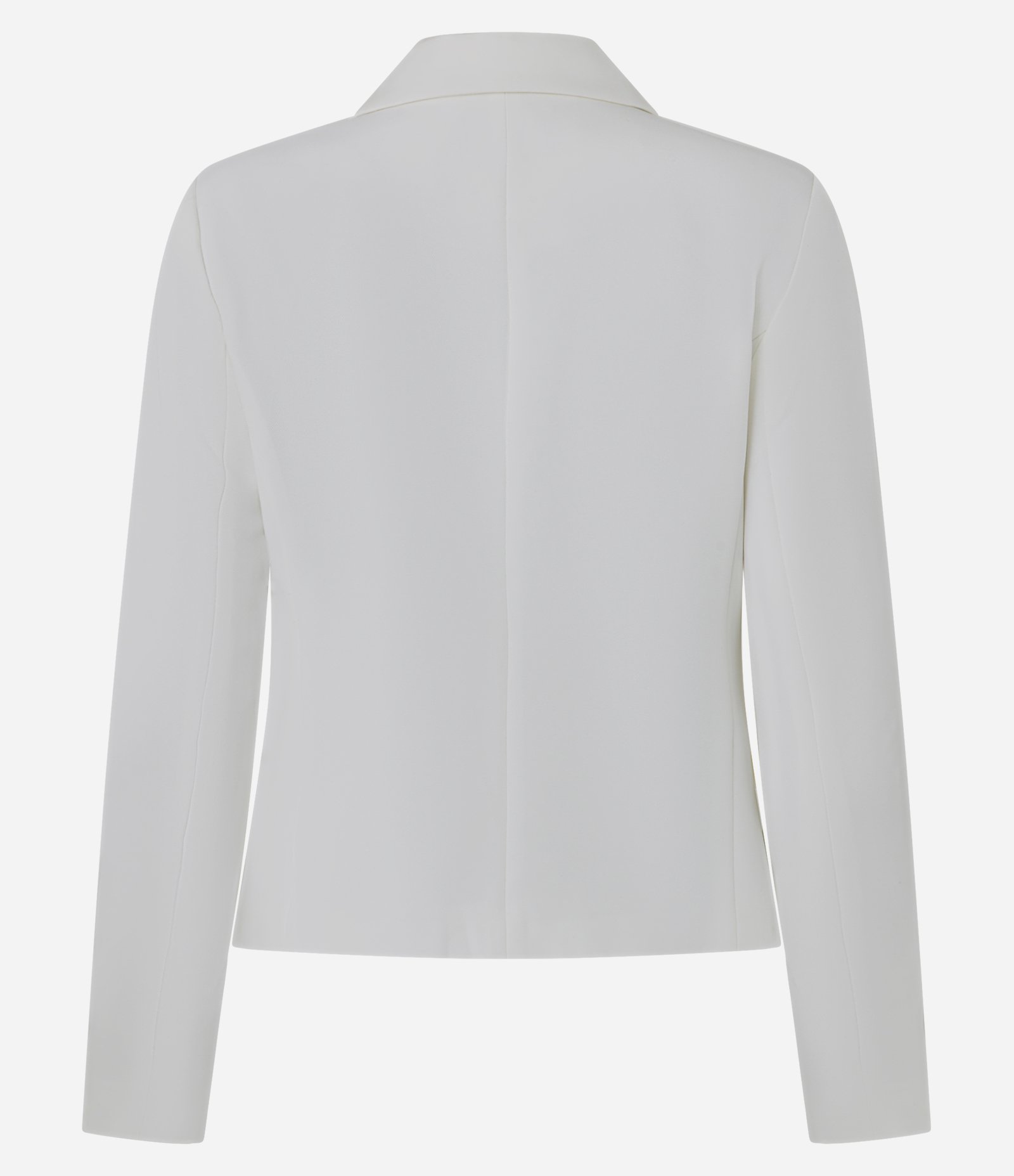 Blazer Slim Alfaiatado com Botões Diferenciados Off White 9