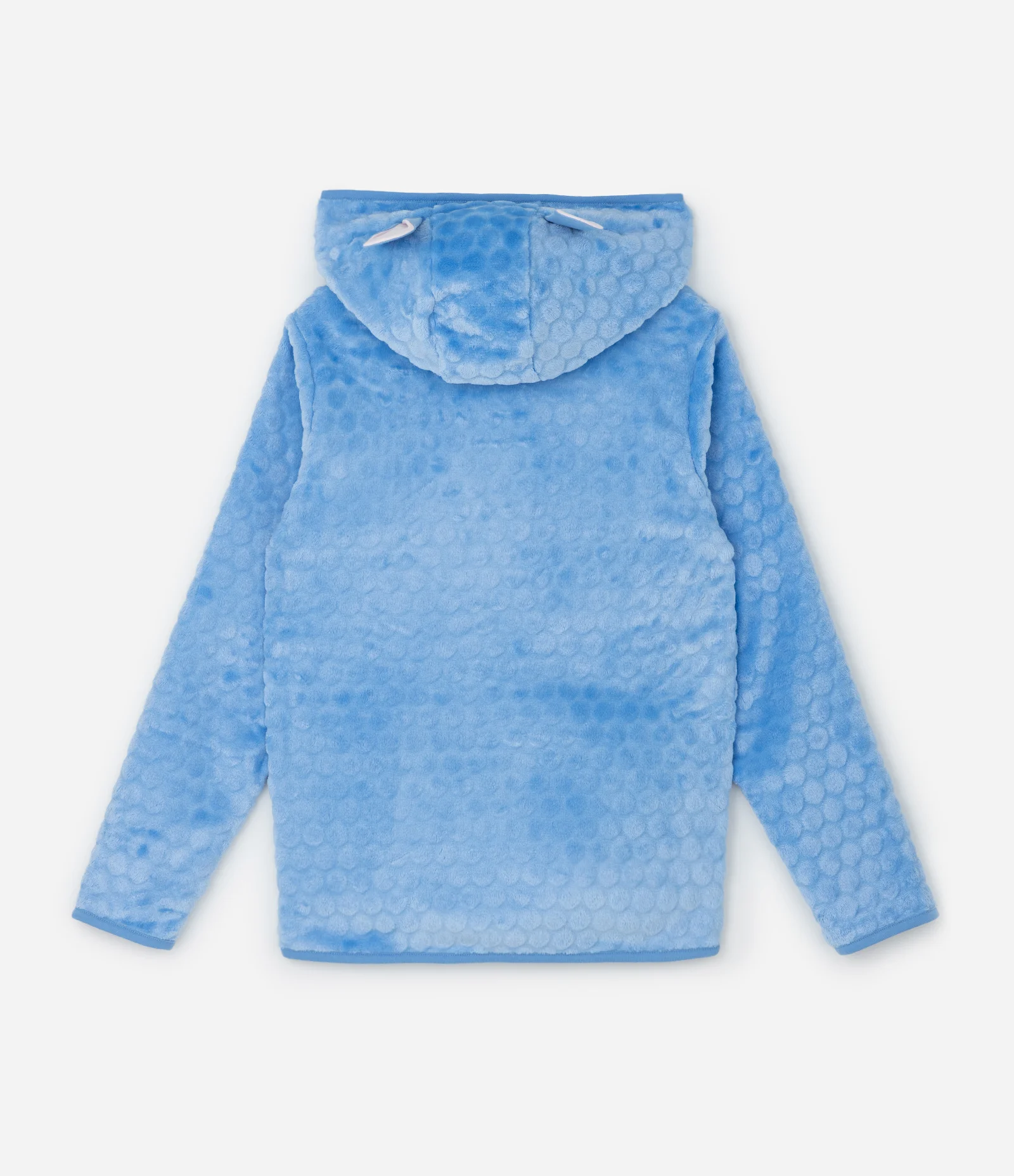 Jaqueta Infantil com Bordado Stitch  e Capuz com Orelhas – Tam 5 a 14 Anos Azul 2