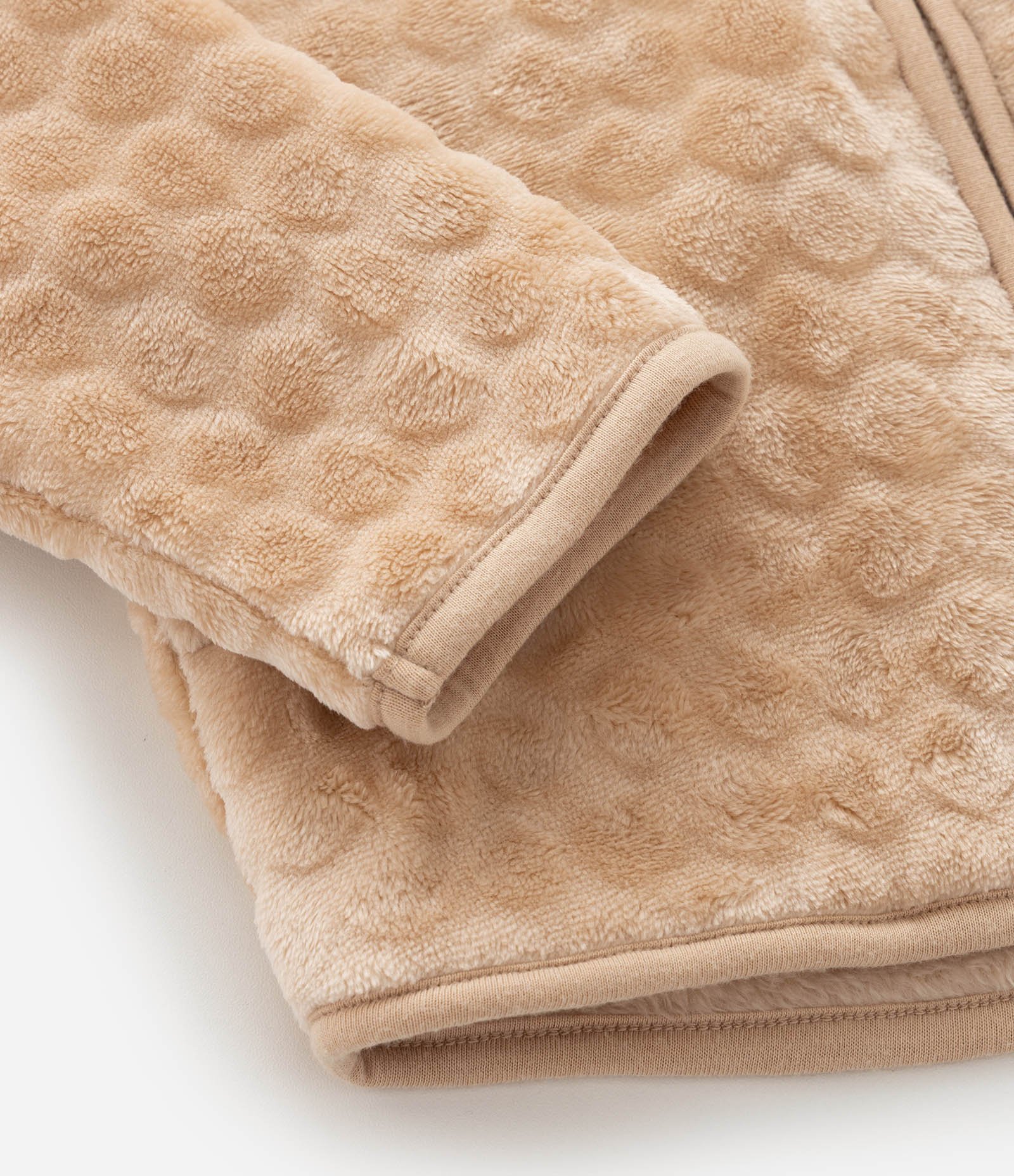 Jaqueta Infantil com Capuz Hello Kitty – Tam 2 a 12 Anos Bege 4