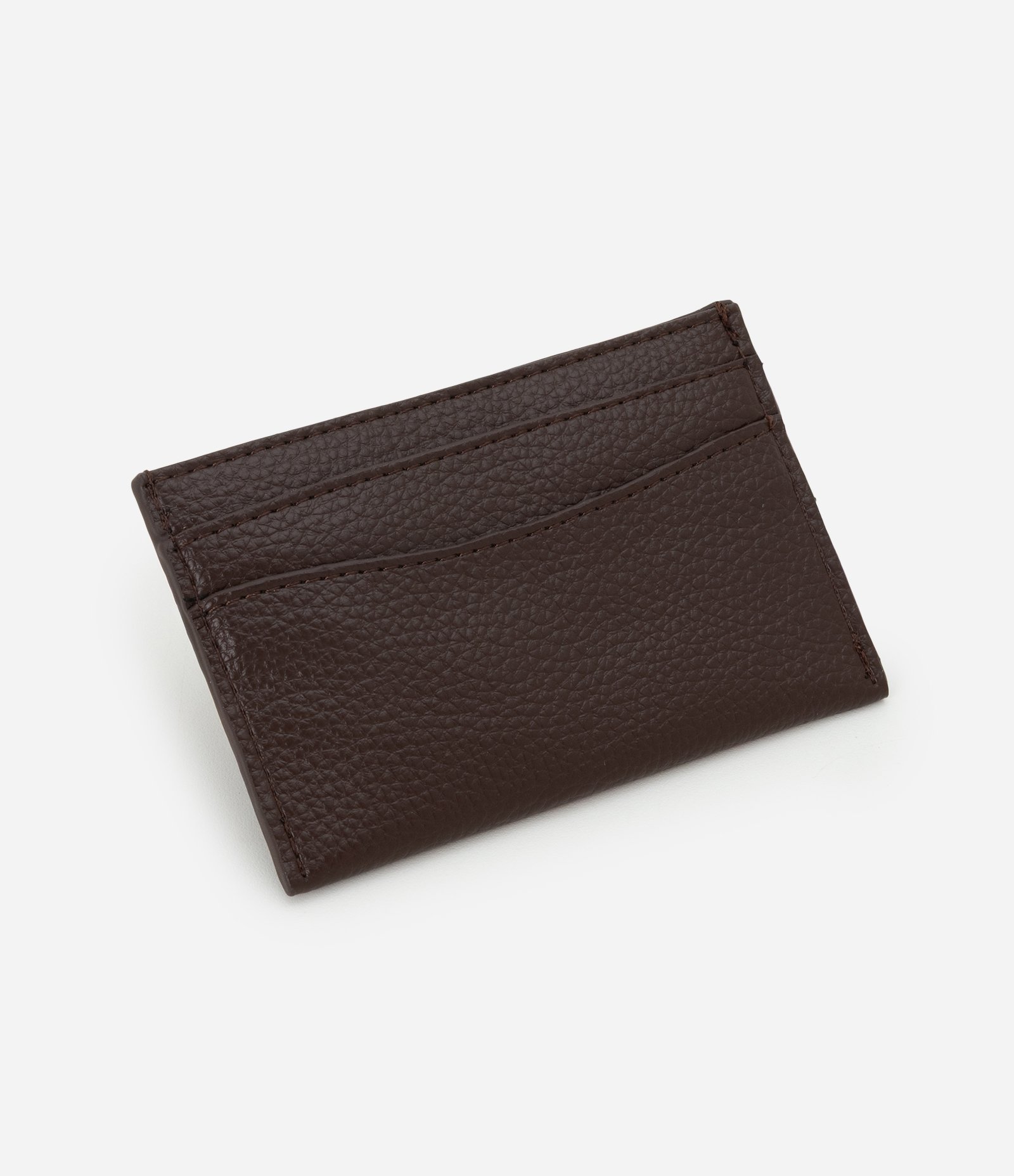 Carteira Pequena com Porta Cartão Marrom 2