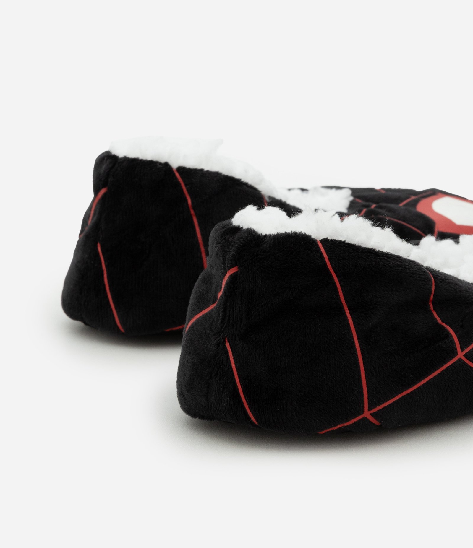 Meia Infantil Home Socks em Fleece com Miles Morales – Tam 19 a 34 Preto 2