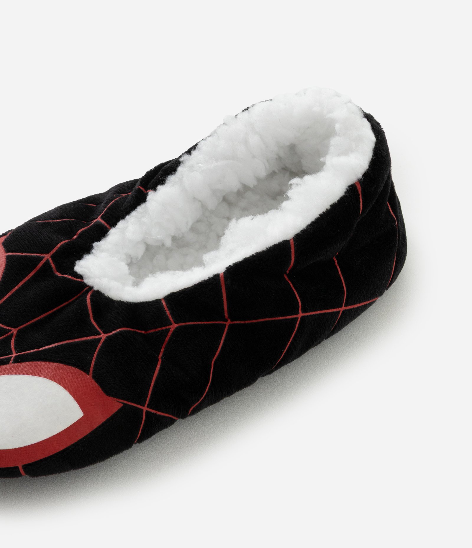 Meia Infantil Home Socks em Fleece com Miles Morales – Tam 19 a 34 Preto 4