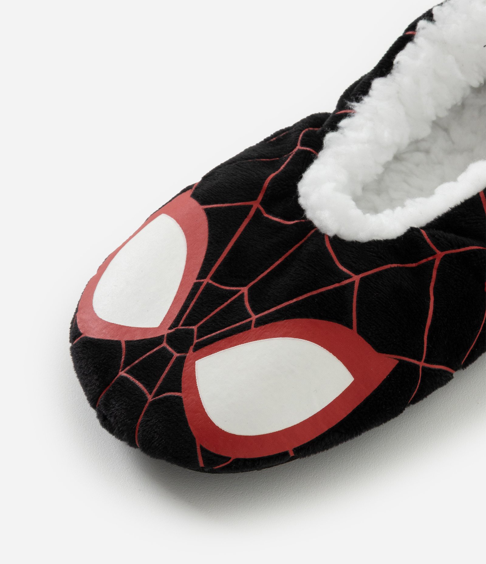 Meia Infantil Home Socks em Fleece com Miles Morales – Tam 19 a 34 Preto 6