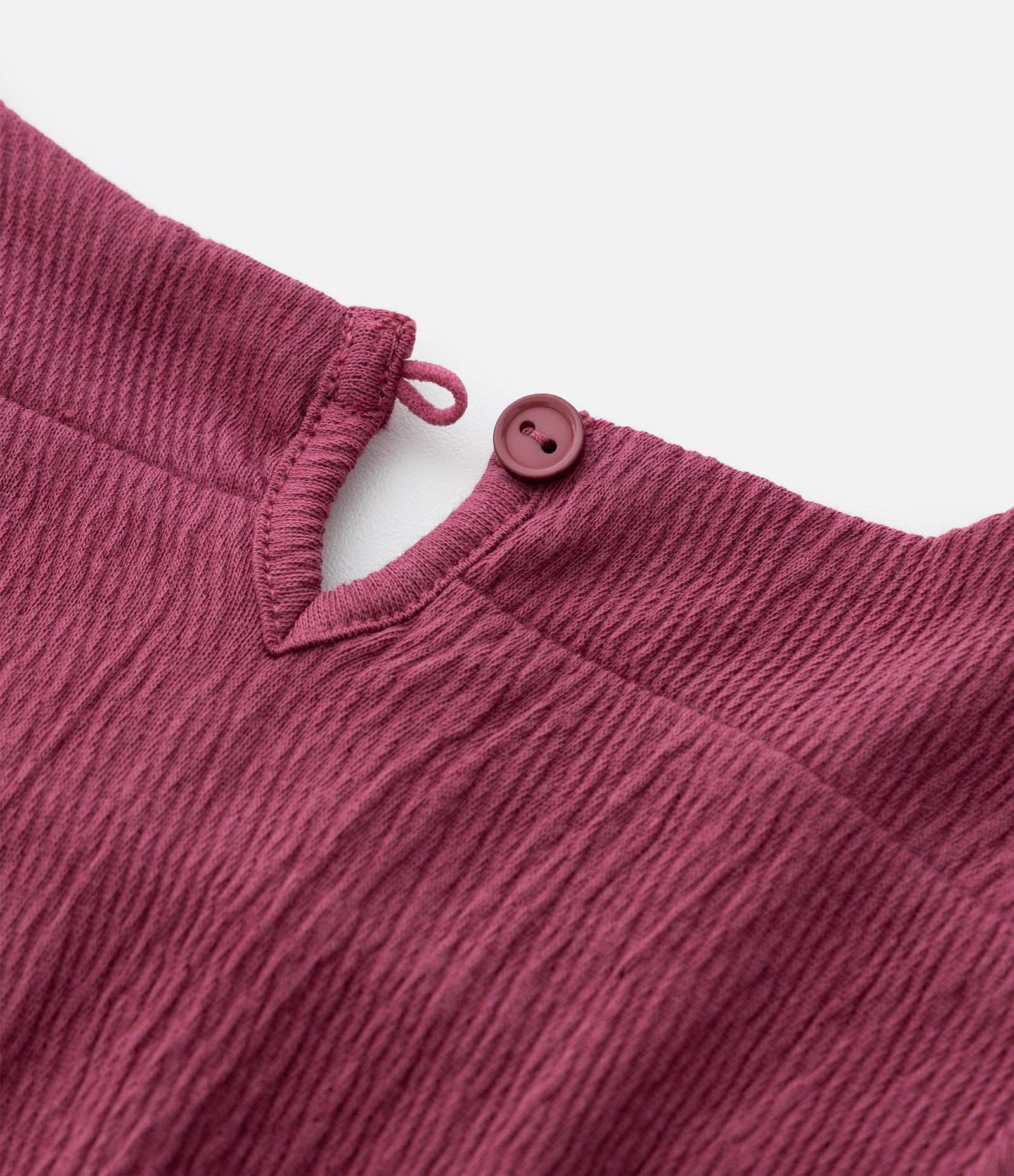 Body Infantil com Laço No Busto – Tam RN a 18 Meses Vinho 5