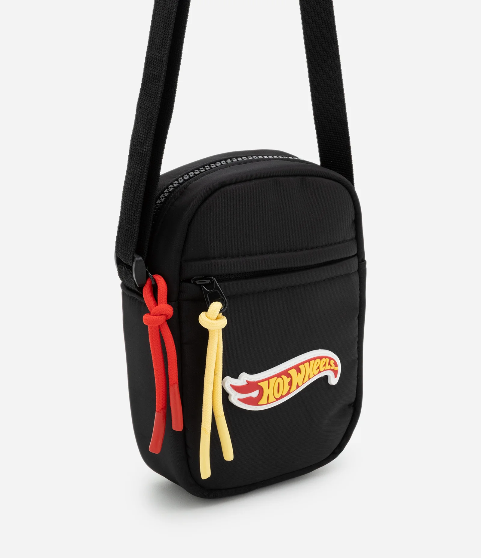 Bolsa Shoulder Infantil com Patch Hot Wheels – Tam U Preto 1