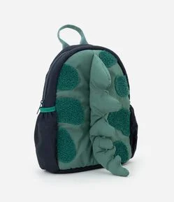 Mochila Infantil Interativa Dino com Cristas 3D – Tam U