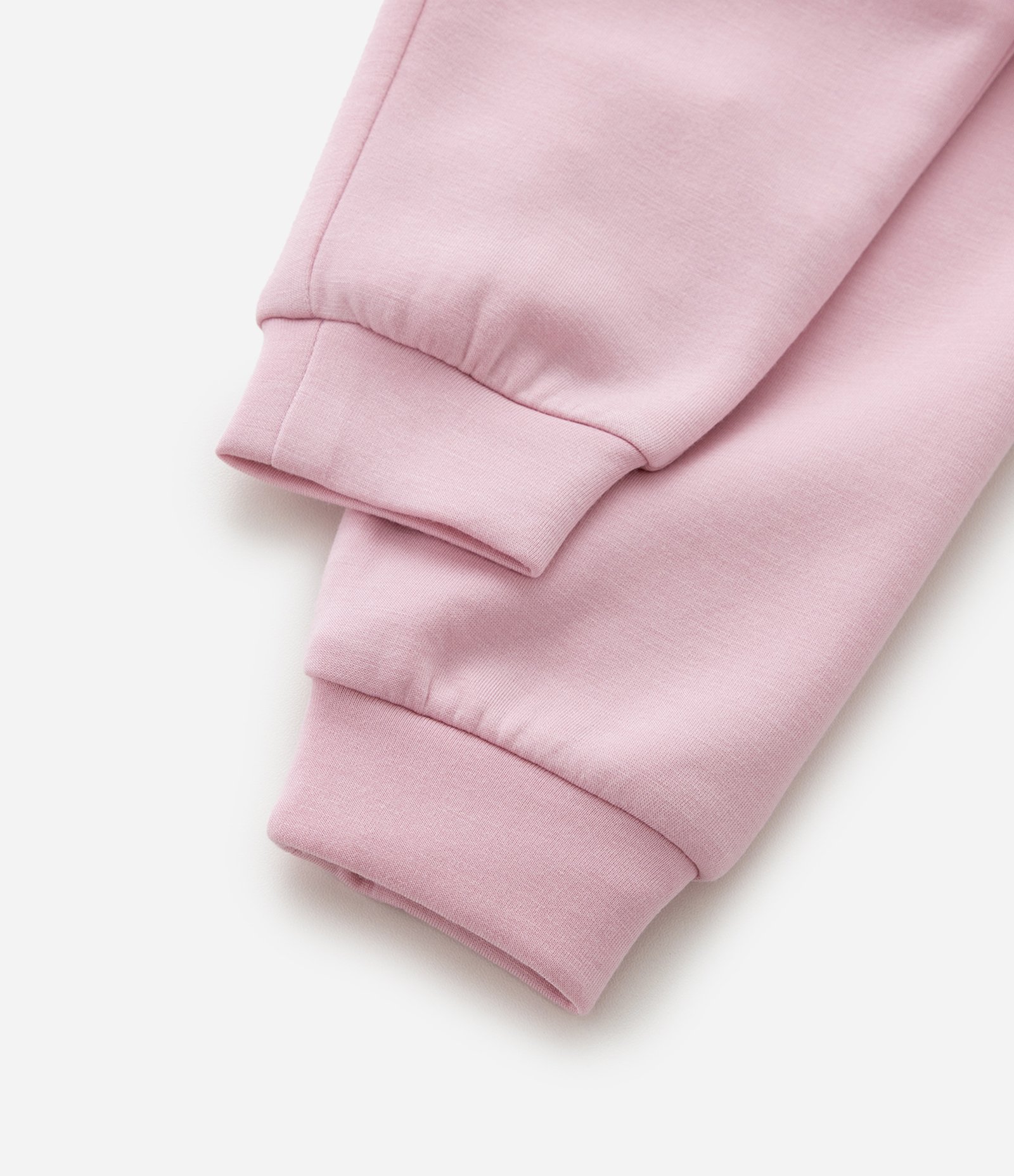 Calça Infantil Jogger em Modal - Tam RN a 18 Meses Rosa 4