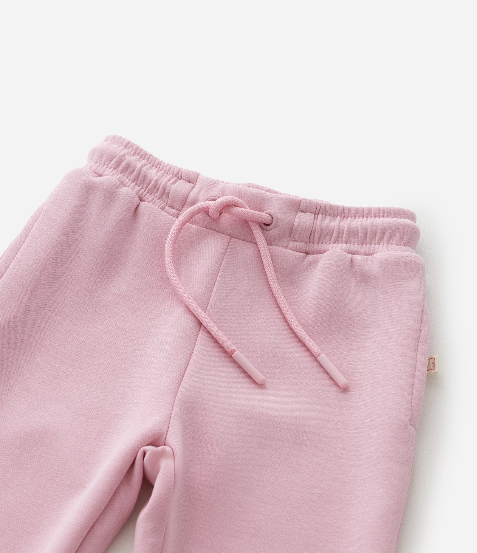 Calça Infantil Jogger em Modal - Tam RN a 18 Meses Rosa 7