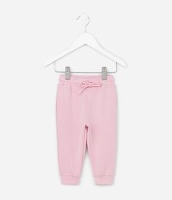 Calça Infantil Jogger em Modal - Tam RN a 18 Meses