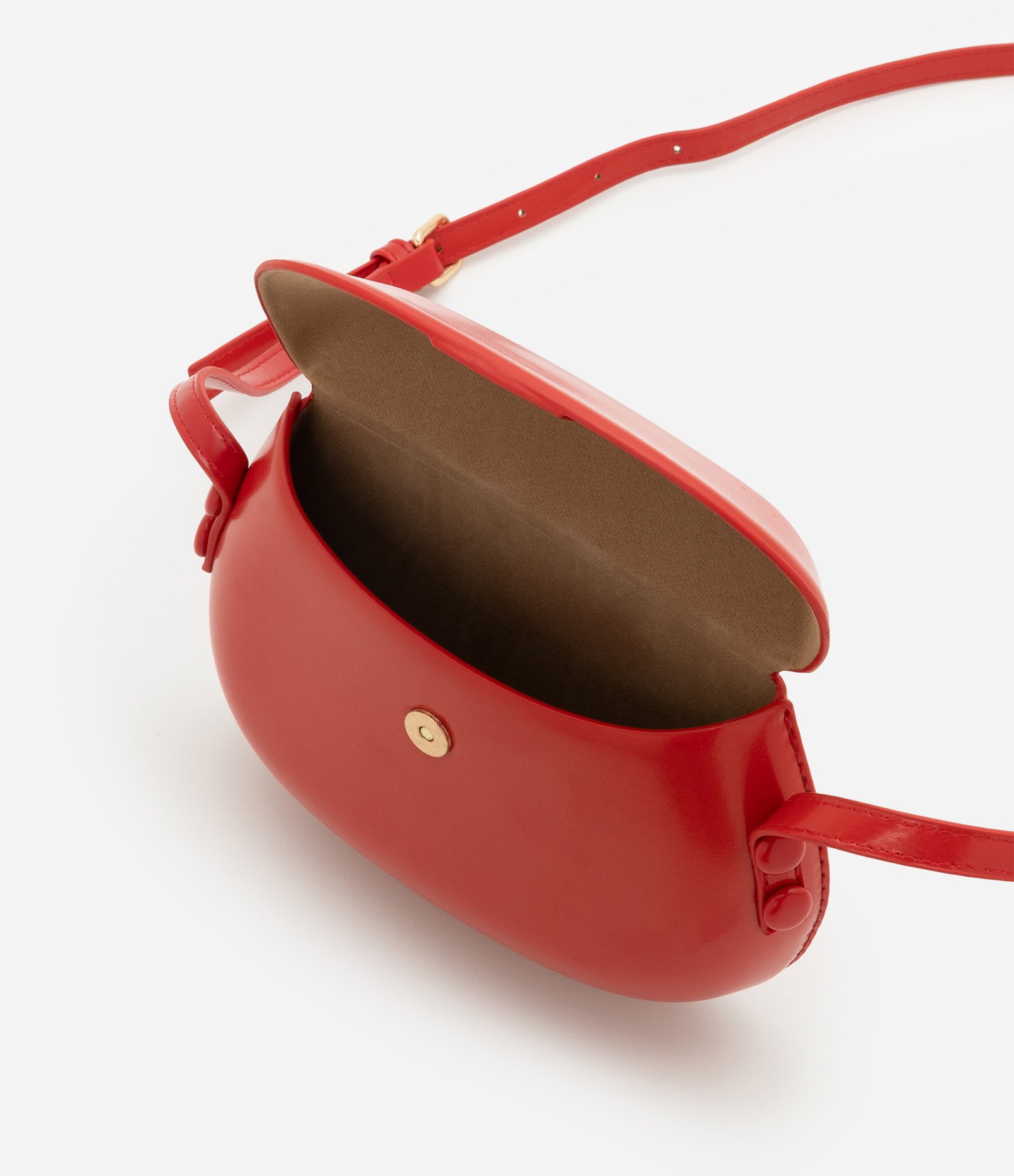 Bolsa Infantil Transversal em PU - Tam Único Vermelho 5