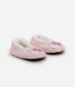 Meia Infantil Home Socks com Hello Kitty – Tam 19 a 34