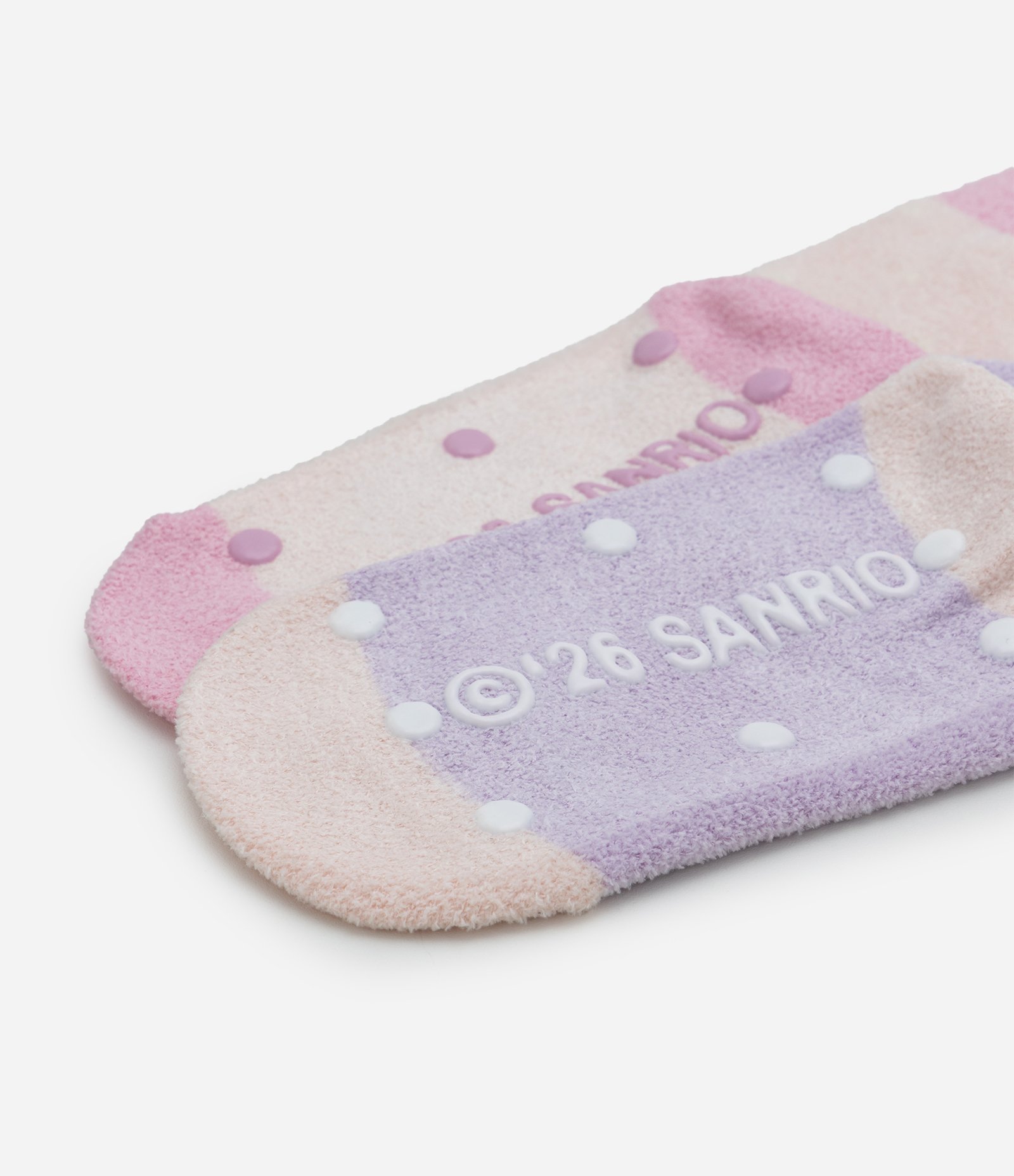 Kit 02 Meias Infantis em Chenille com Estampa Hello Kitty - Tam 19 a 34 Multicores 3