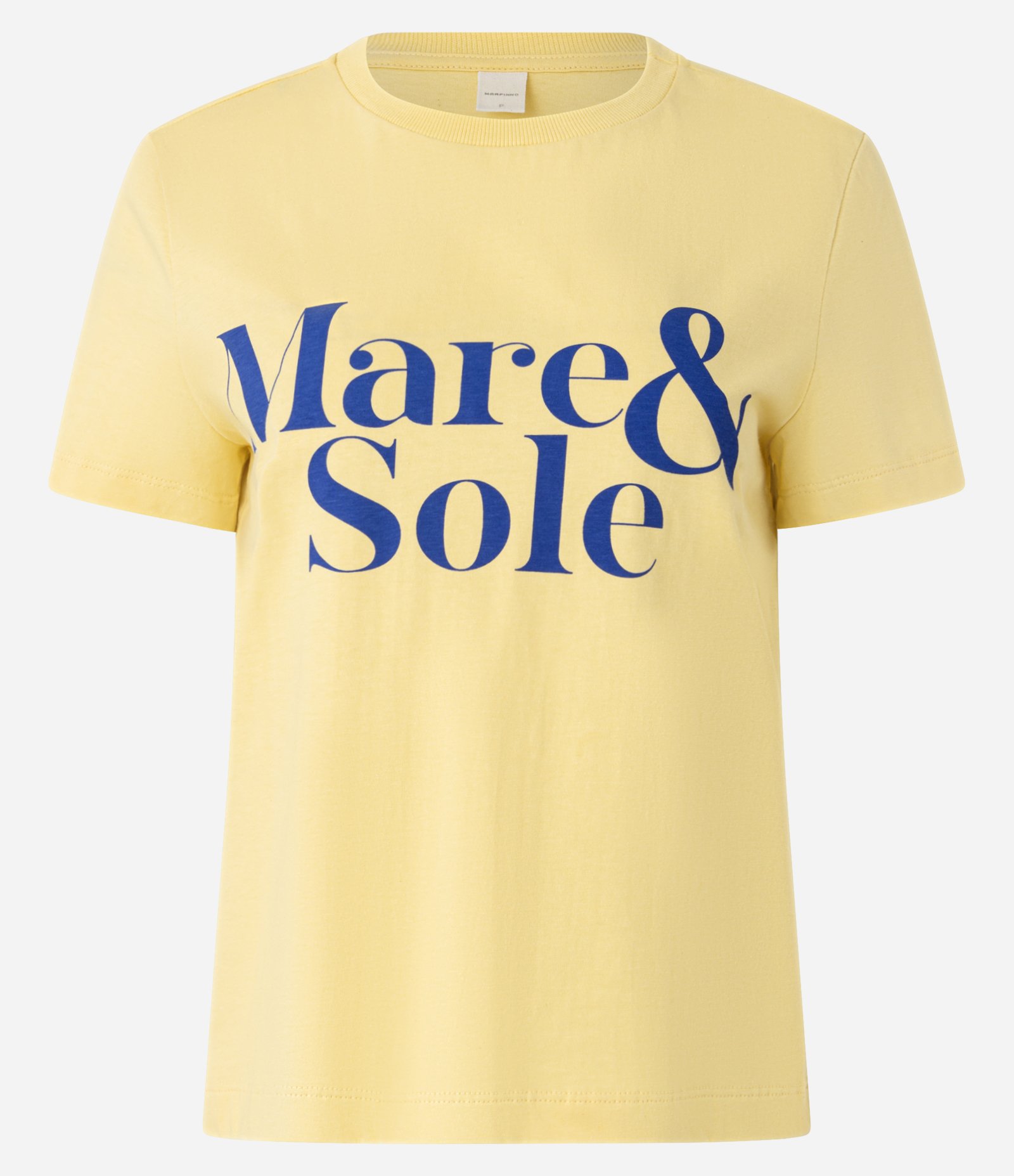 Blusa em Algodão com Estampa Marie & Sole Amarelo 1