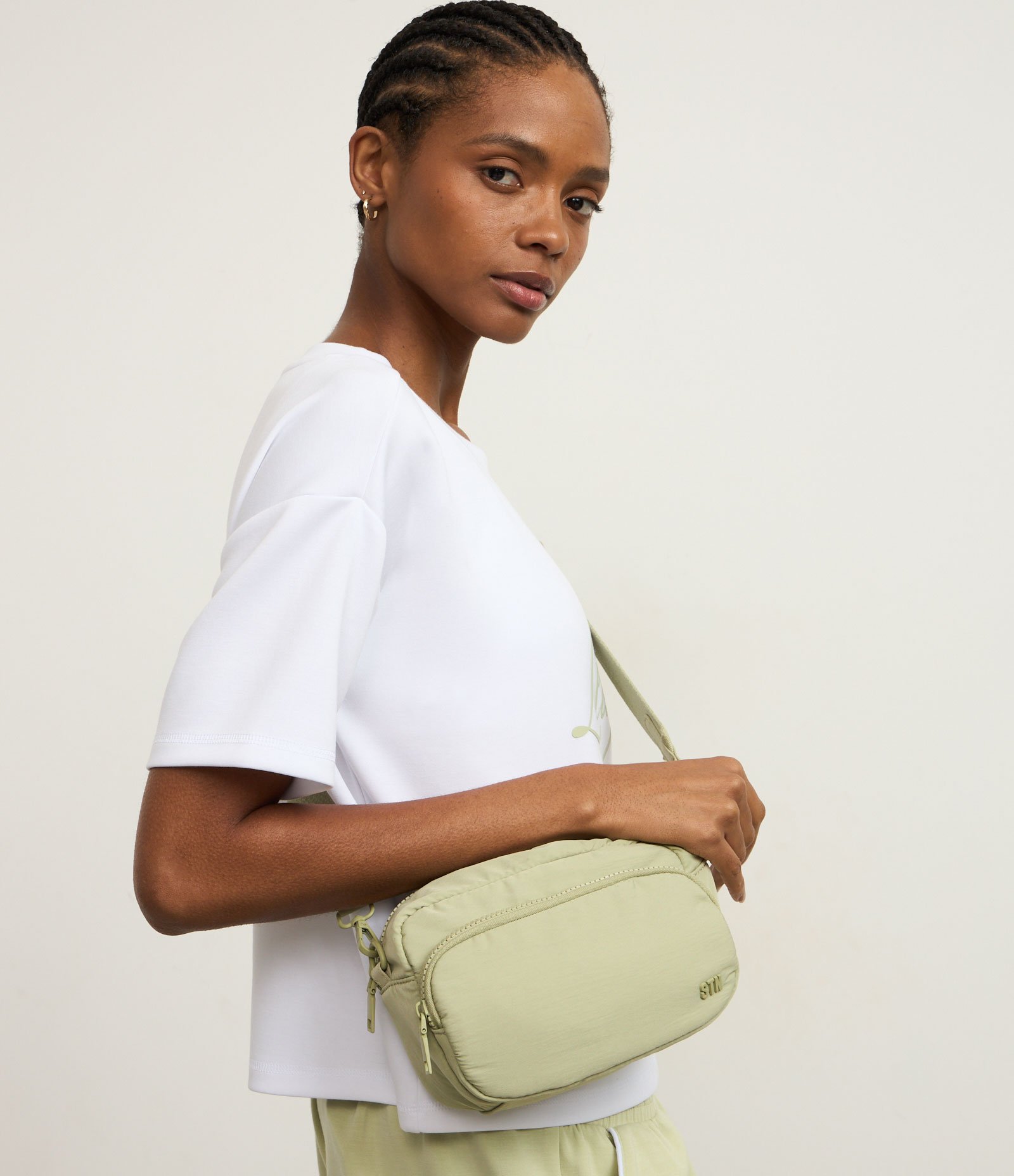 Bolsa Esportiva Transversal com Alça Removível Verde 1