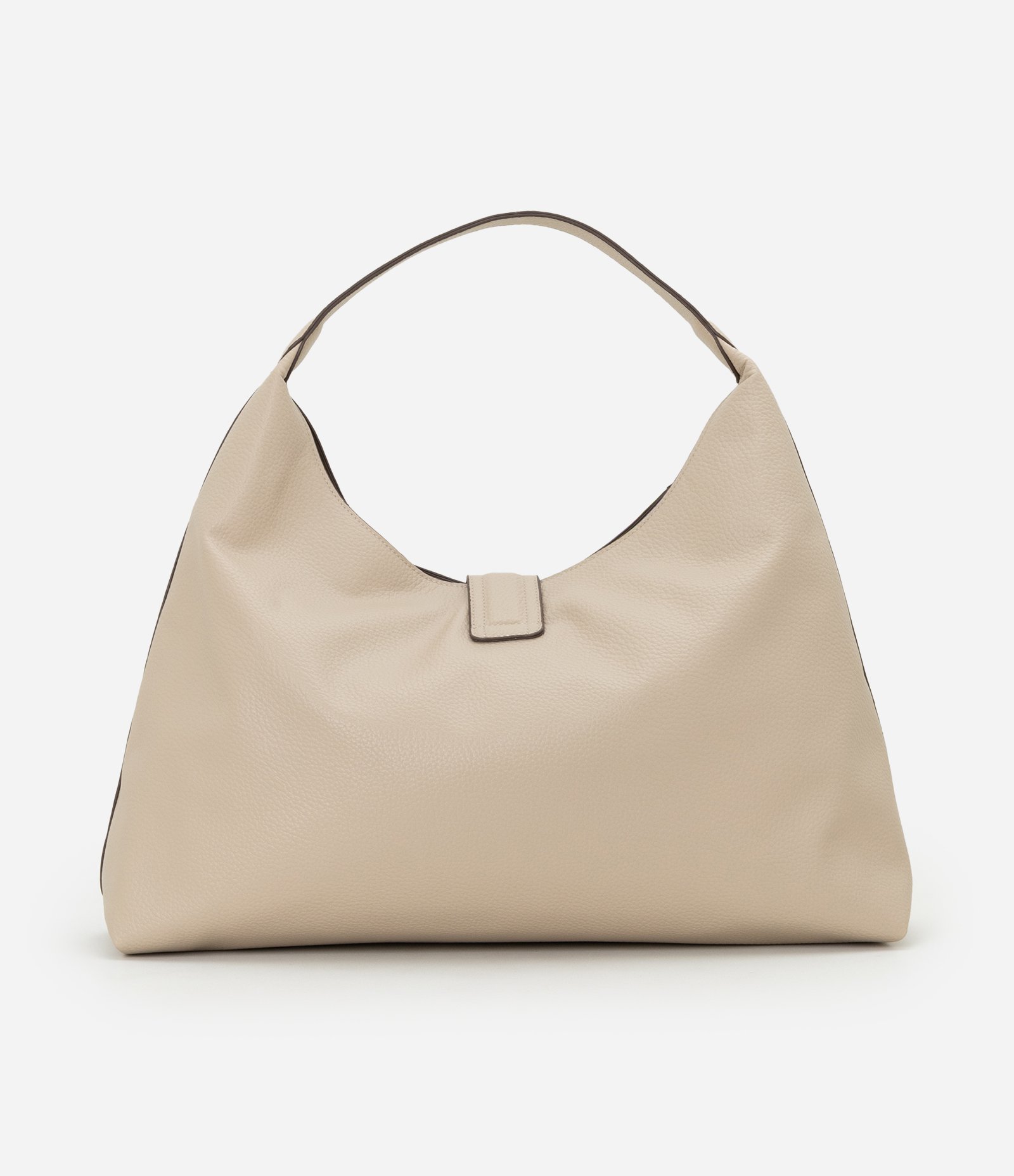 Bolsa Hobo Floater Grande com Alça de Fivela Diferenciada Areia-AC 3