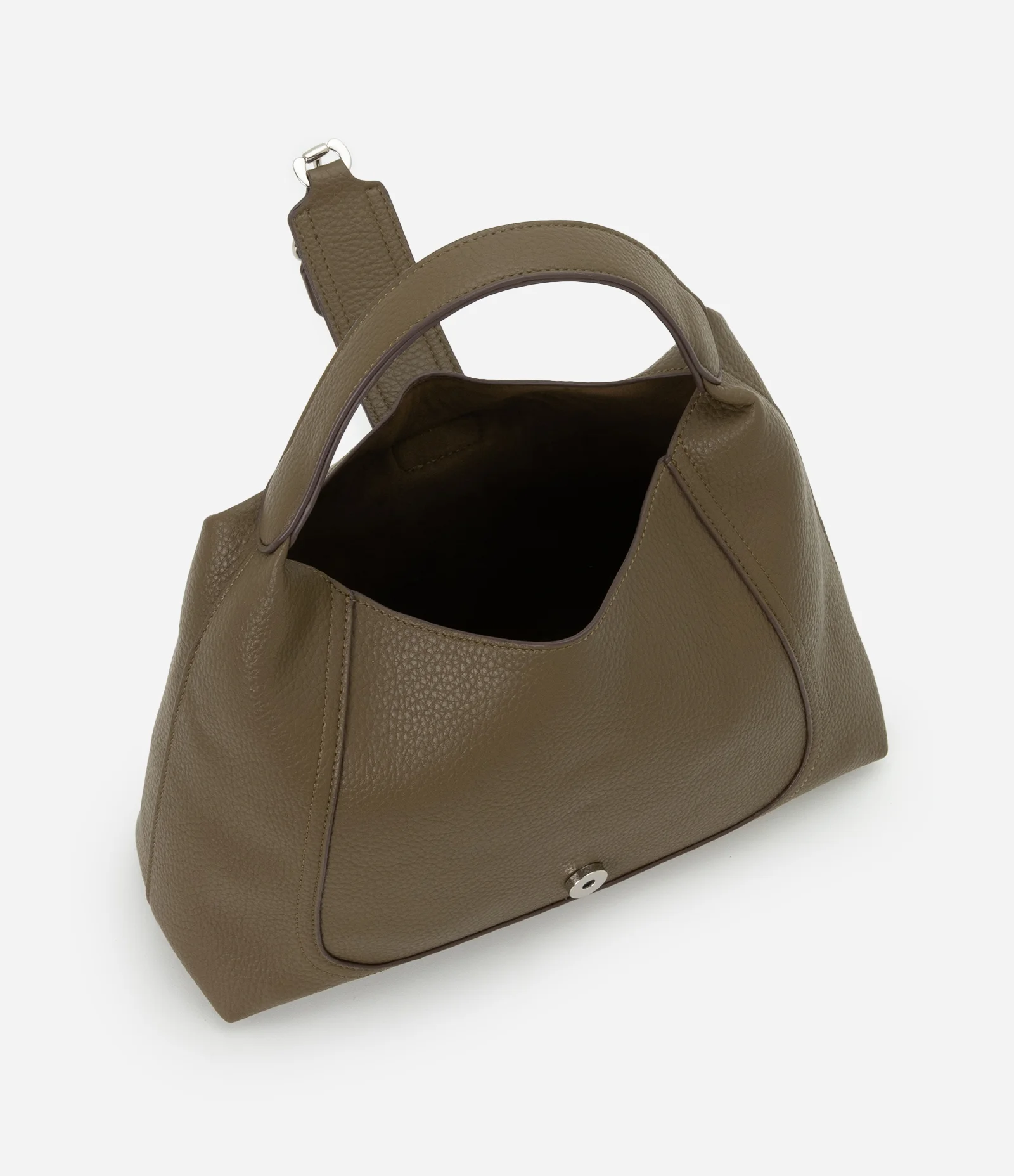 Bolsa Hobo Média com Necessaire Verde 7