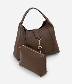 Bolsa Hobo Média com Necessaire