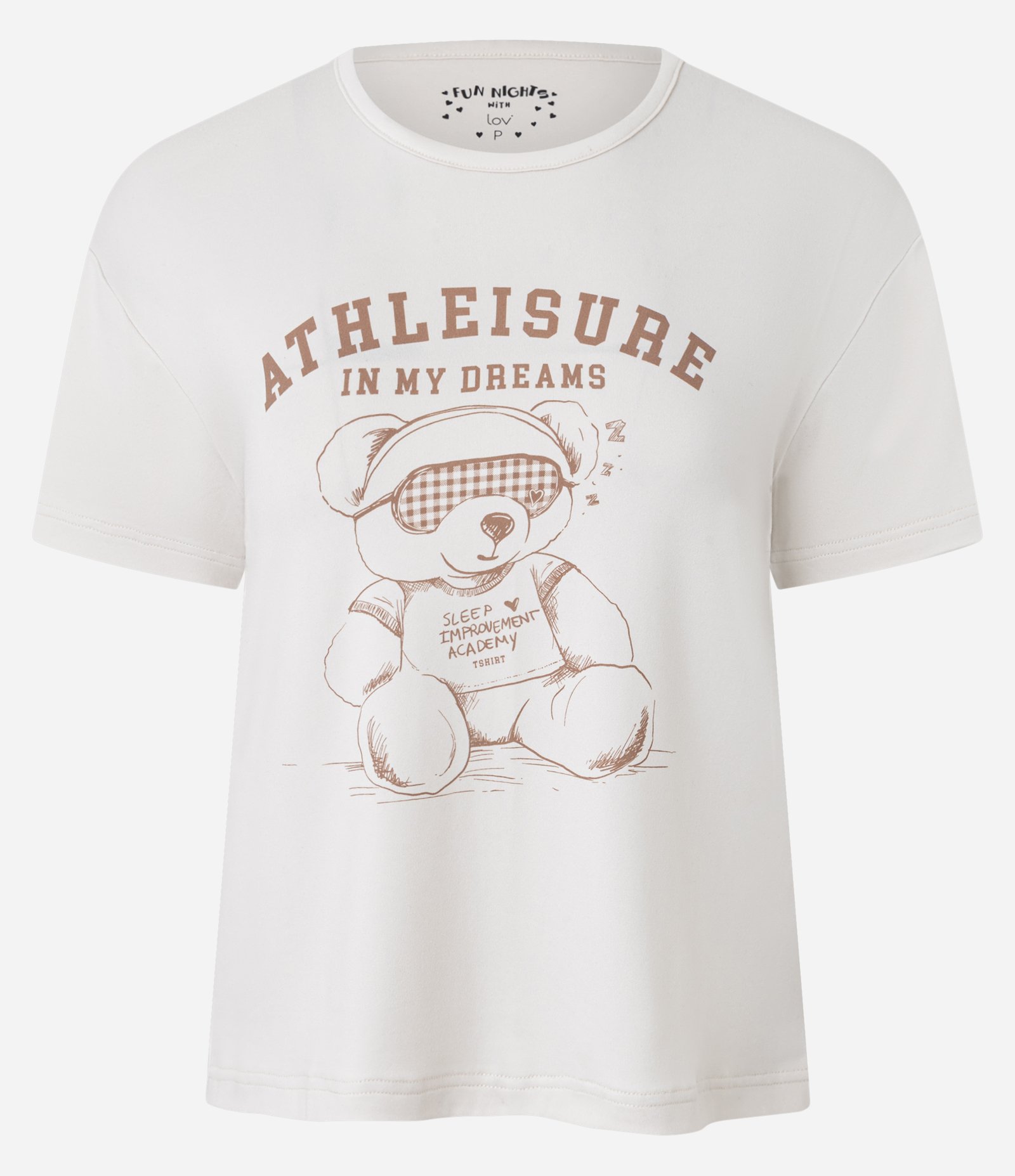 Blusa de Pijama com Estampa Ursinho Pooh Branco 1