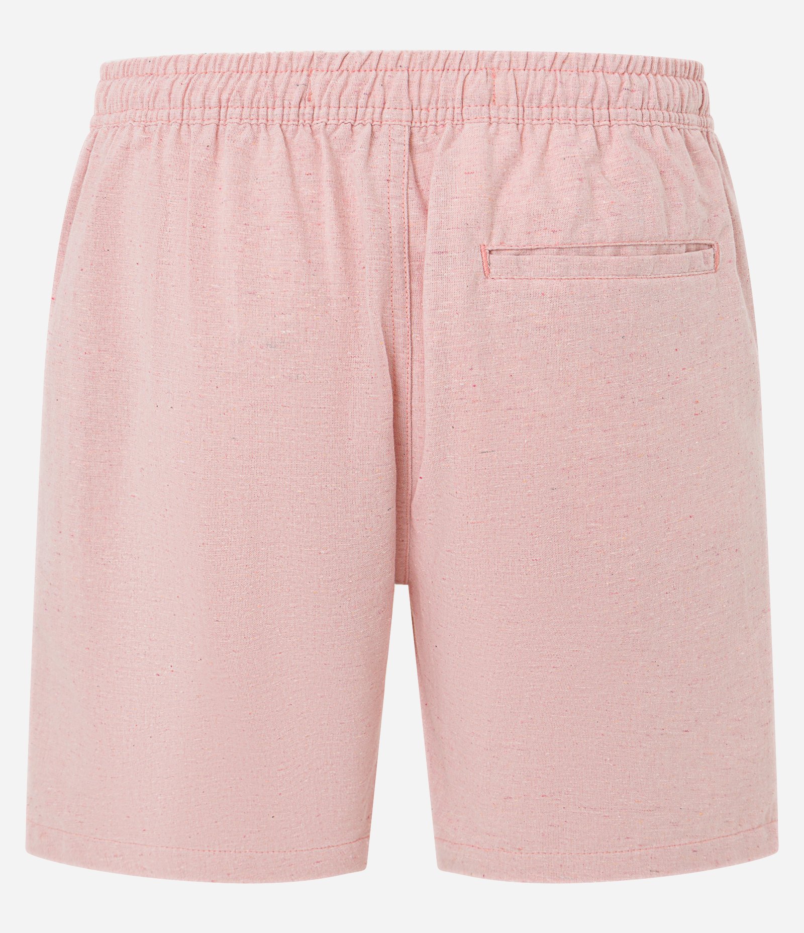 Bermuda em Algodão com Cós Elástico e Etiqueta Aplicada Salmão 6