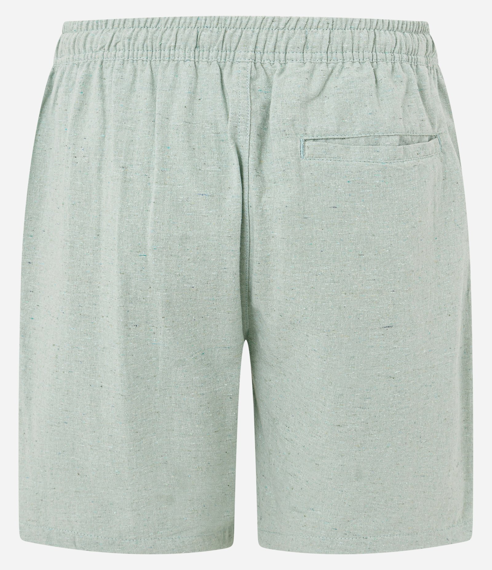 Bermuda em Algodão com Cós Elástico e Etiqueta Aplicada Verde 6