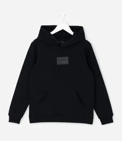 Casaco Infantil com Capuz e Patch Rubber – Tam 5 a 14 Anos