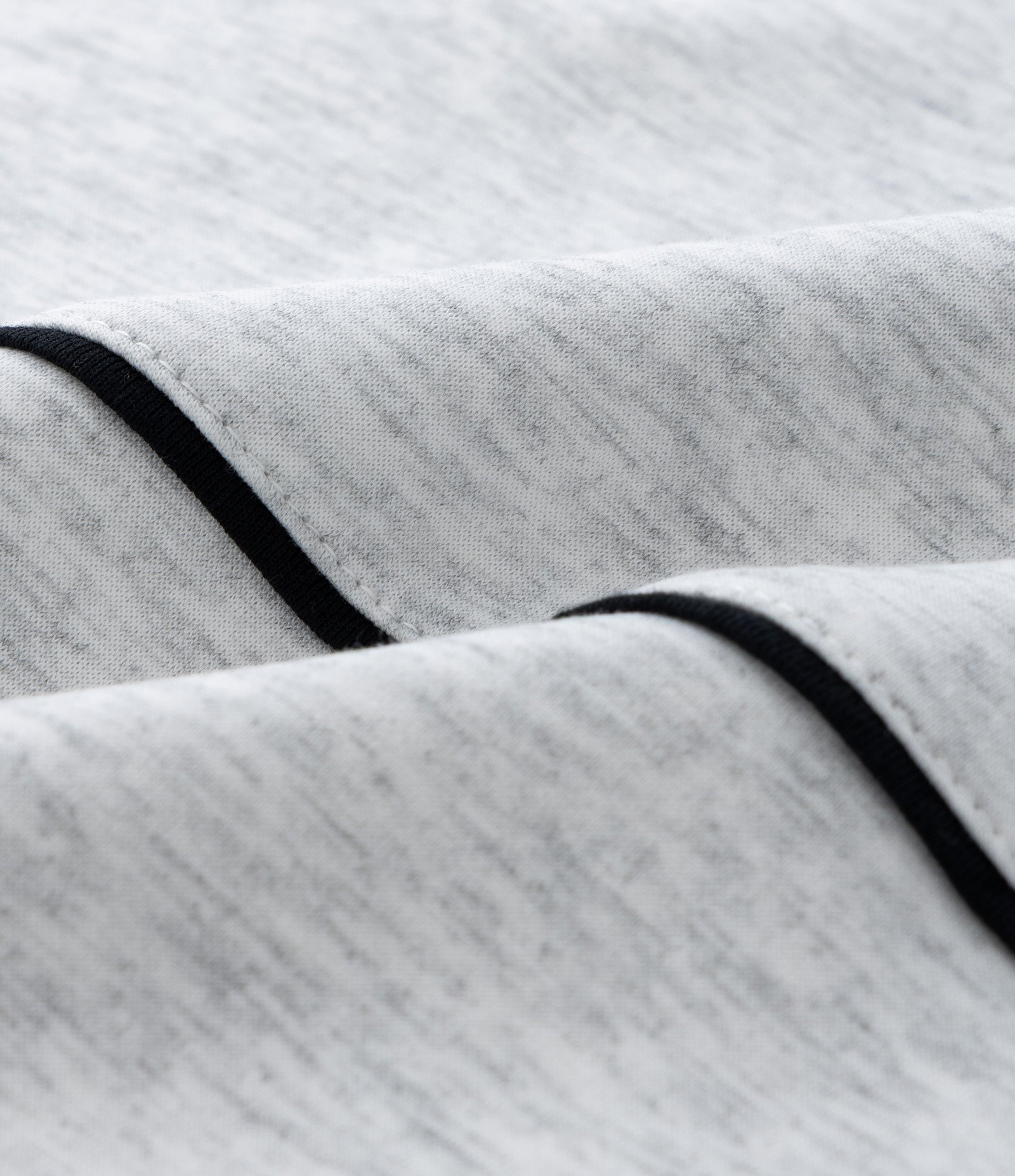 Casaco Infantil Regular com Zíper e gola Alta – Tam 7 a 16 Anos Cinza Claro 3