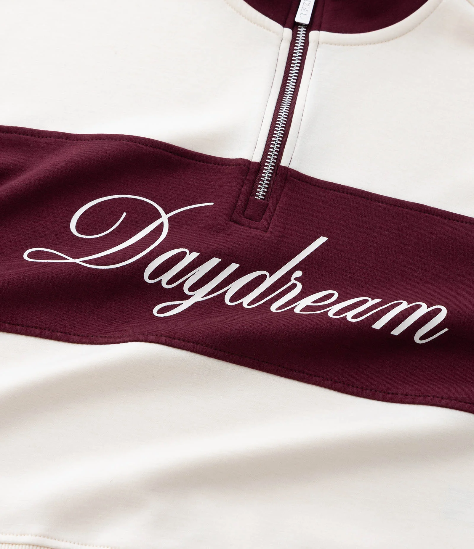 Casaco Infantil com Zíper e Lettering Daydream – Tam 5 a 14 Anos Vermelho/Off White 5