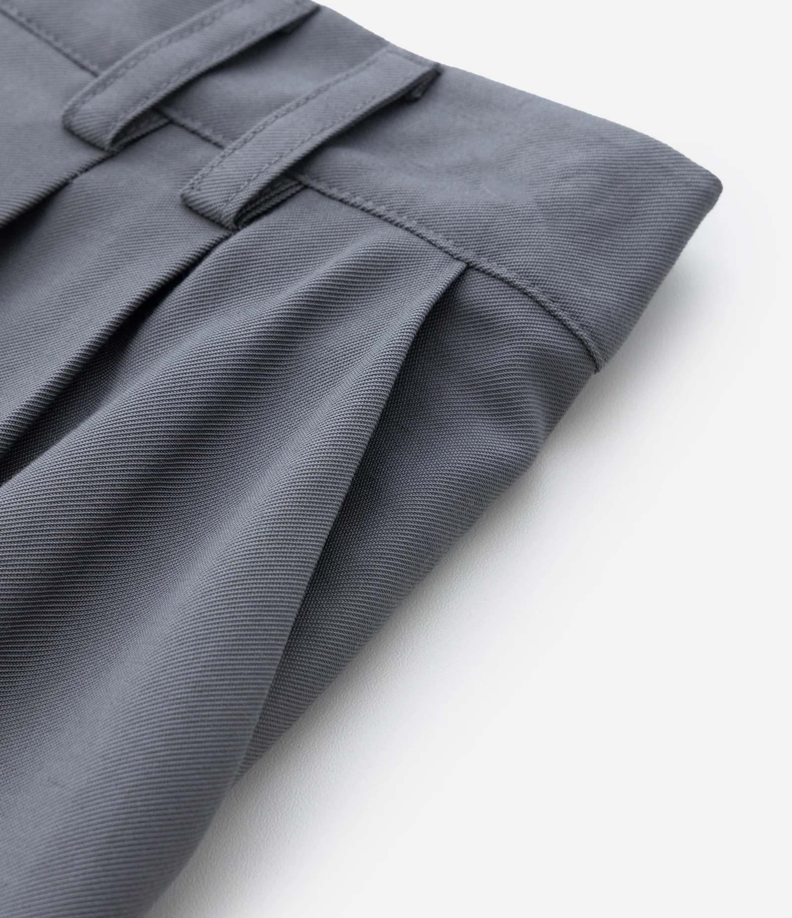 Calça Infantil Wide em Alfaiataria com Barra Dobrada – Tam 5 a 14 Anos Cinza 7