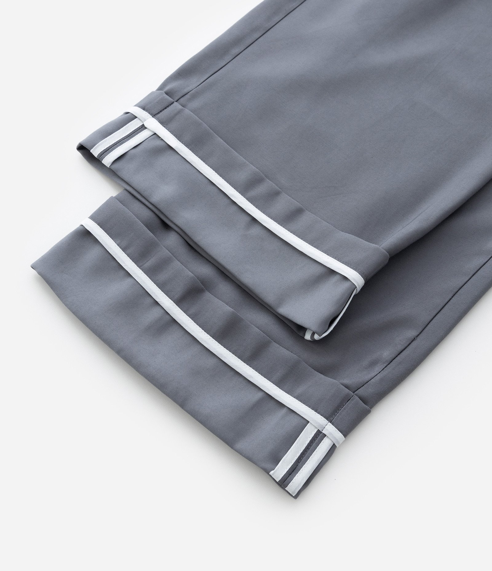 Calça Infantil Wide em Alfaiataria com Barra Dobrada – Tam 5 a 14 Anos Cinza 8