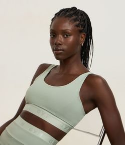 Top Bojo Esportivo com Elástico Texturizado Gym