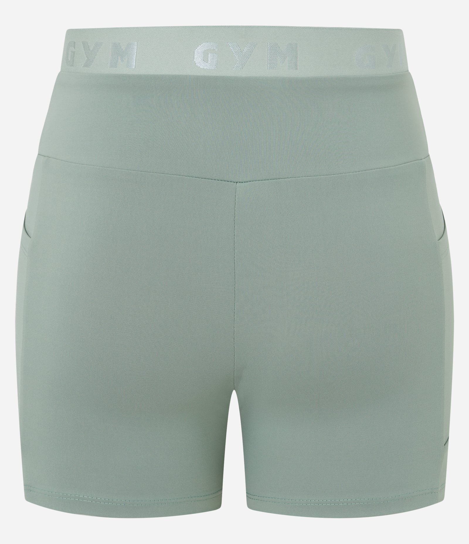 Bermuda Crossfiteira Esportiva com Elástico Texturizado no Cós Verde 6