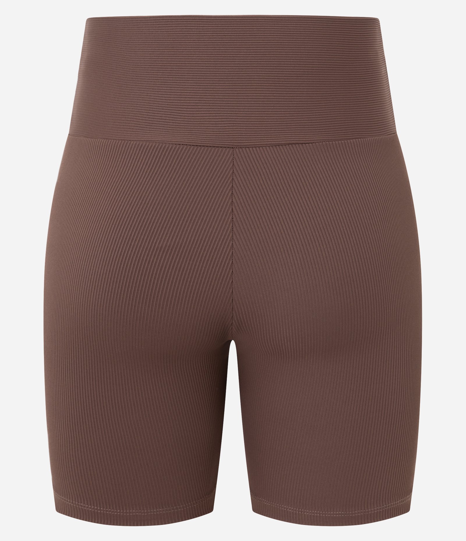 Bermuda Esportiva em Microfibra Canelada Marrom 7