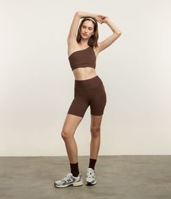 Bermuda Esportiva em Microfibra Canelada