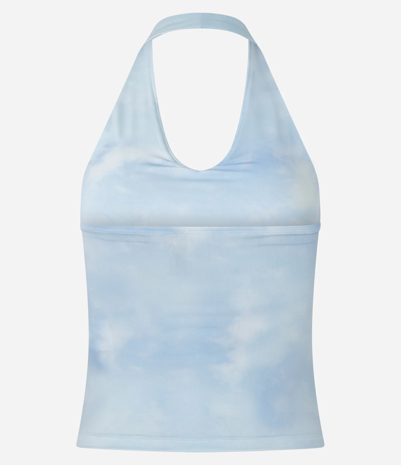 Blusa Frente Única em Microfibra com Estampa Praia Aloha Multicores 9