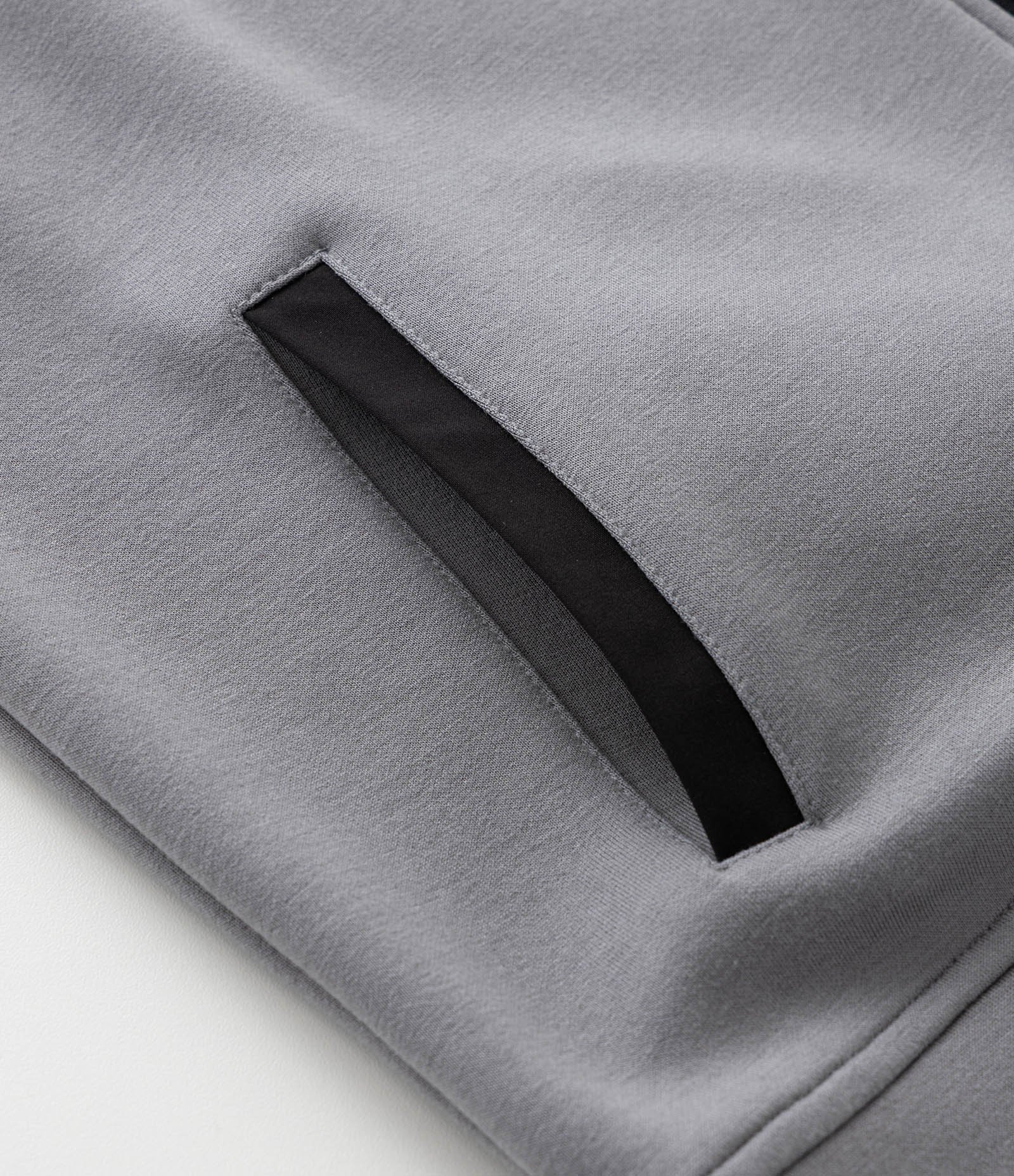 Colete Infantil em Moletom sem Felpa com Capuz – Tam 5 a 14 Anos Preto/Cinza 4