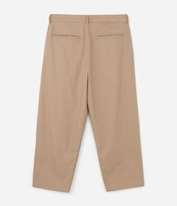 Calça Balloon Alfaiatada em Algodão